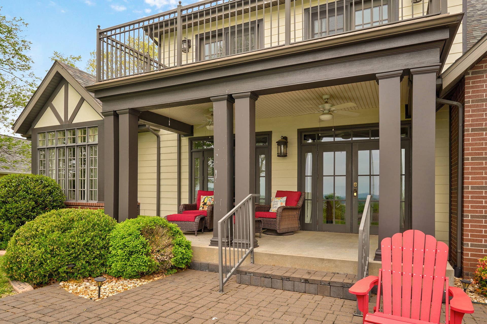1340 Little Aunts Creek Road, Kimberling City, MO 65686 Back Covered Porch