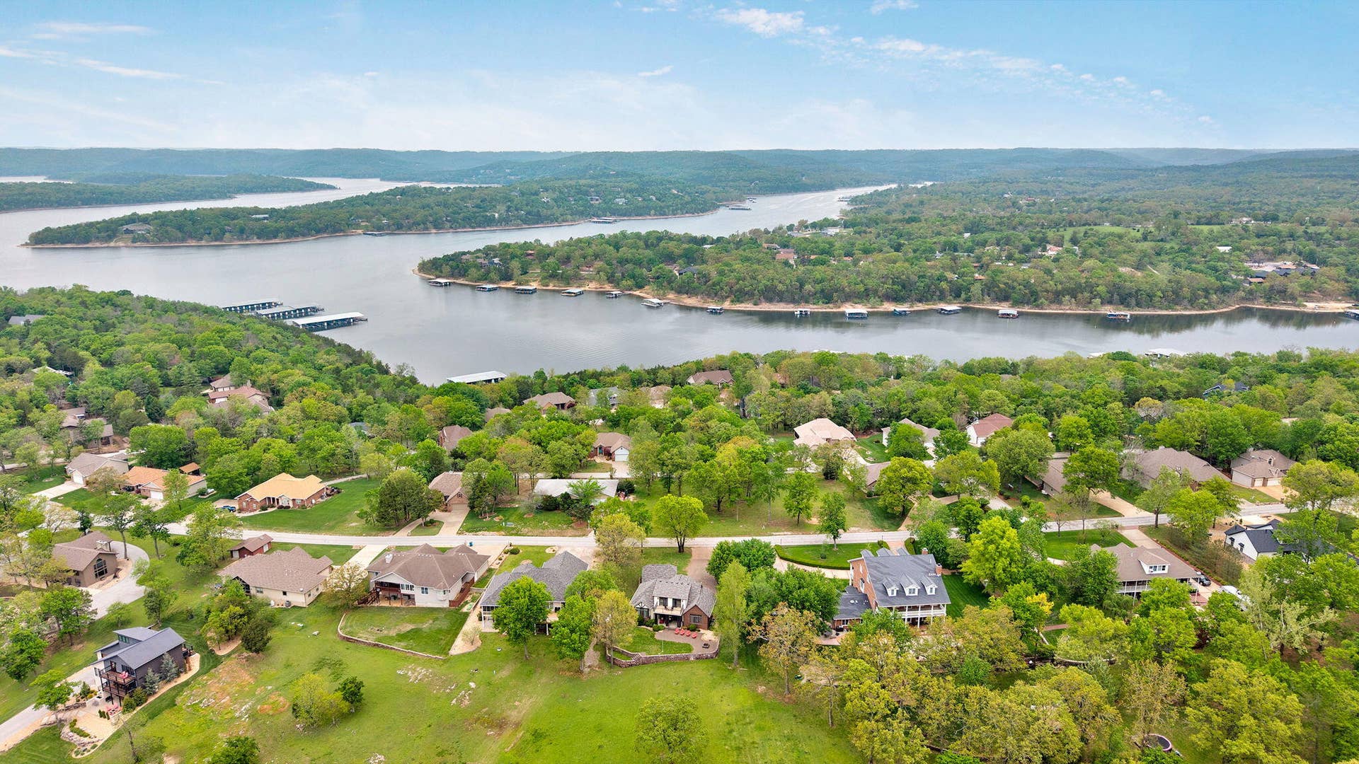 1340 Little Aunts Creek Road, Kimberling City, MO 65686 Aerial