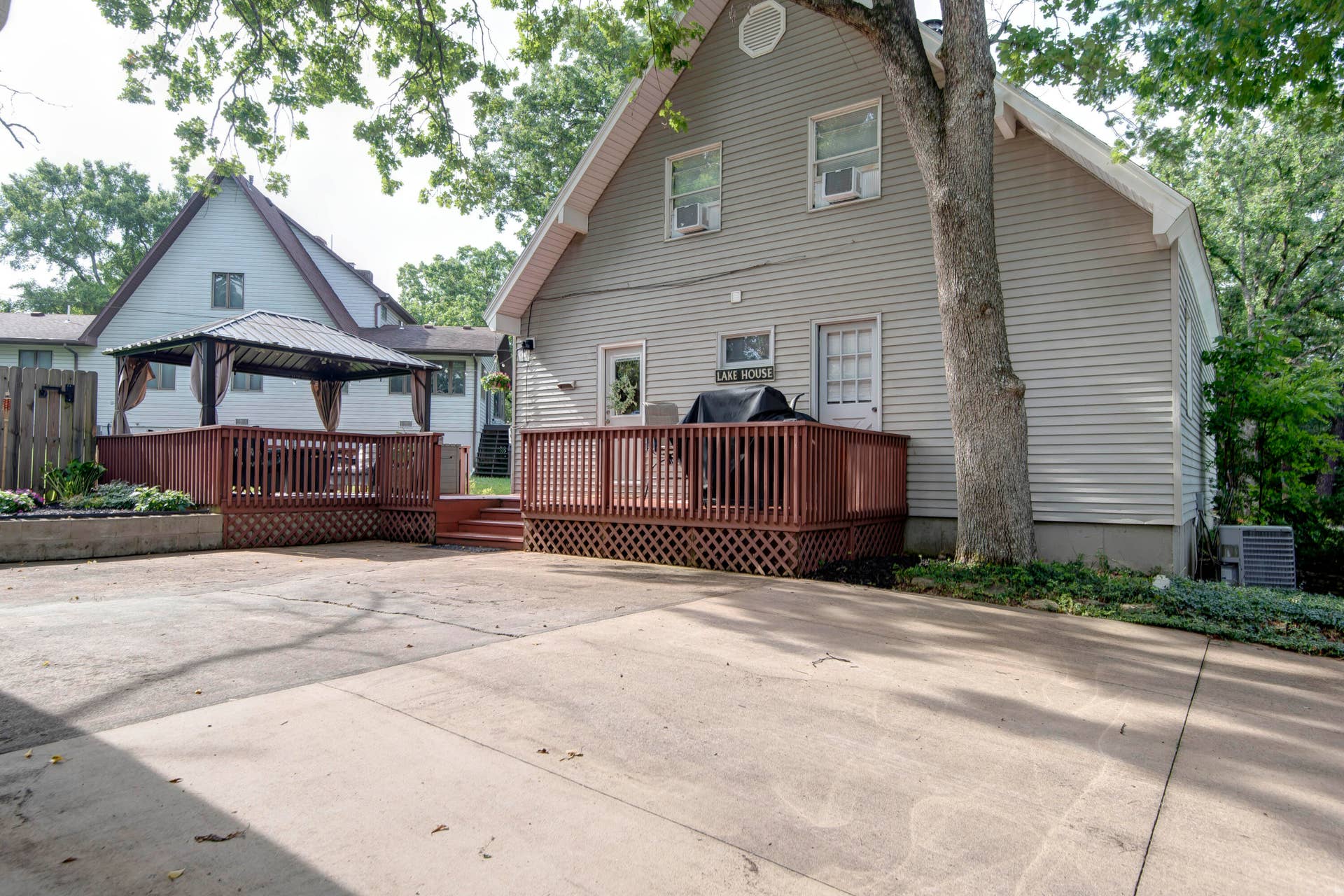 Rear Deck and Gazebo