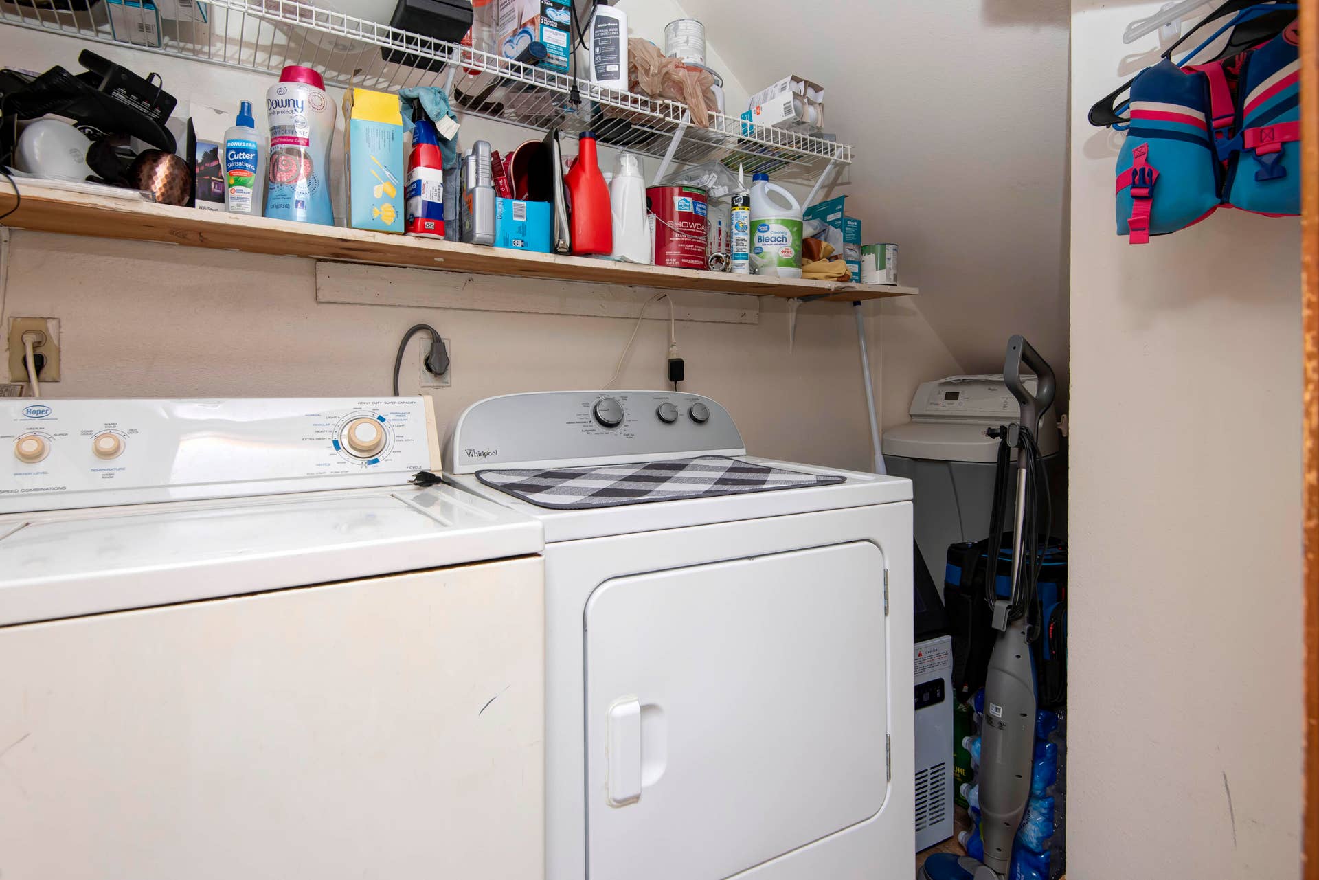 Washer & Dryer are included.