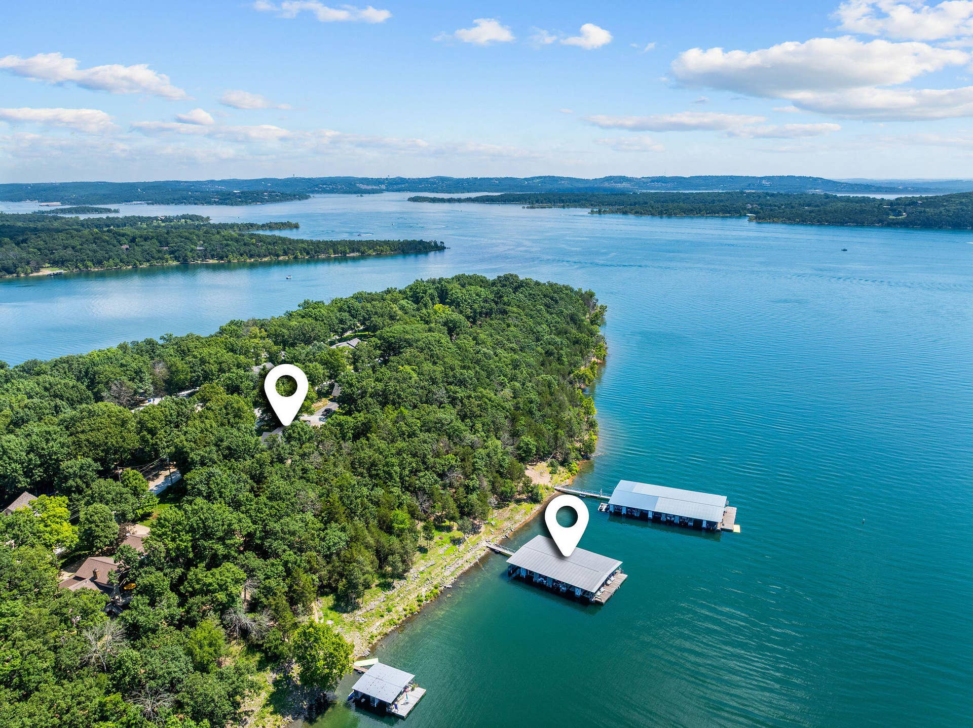 53 Holly Lane, Branson West, MO 65737 Dock Right Behind the Home
