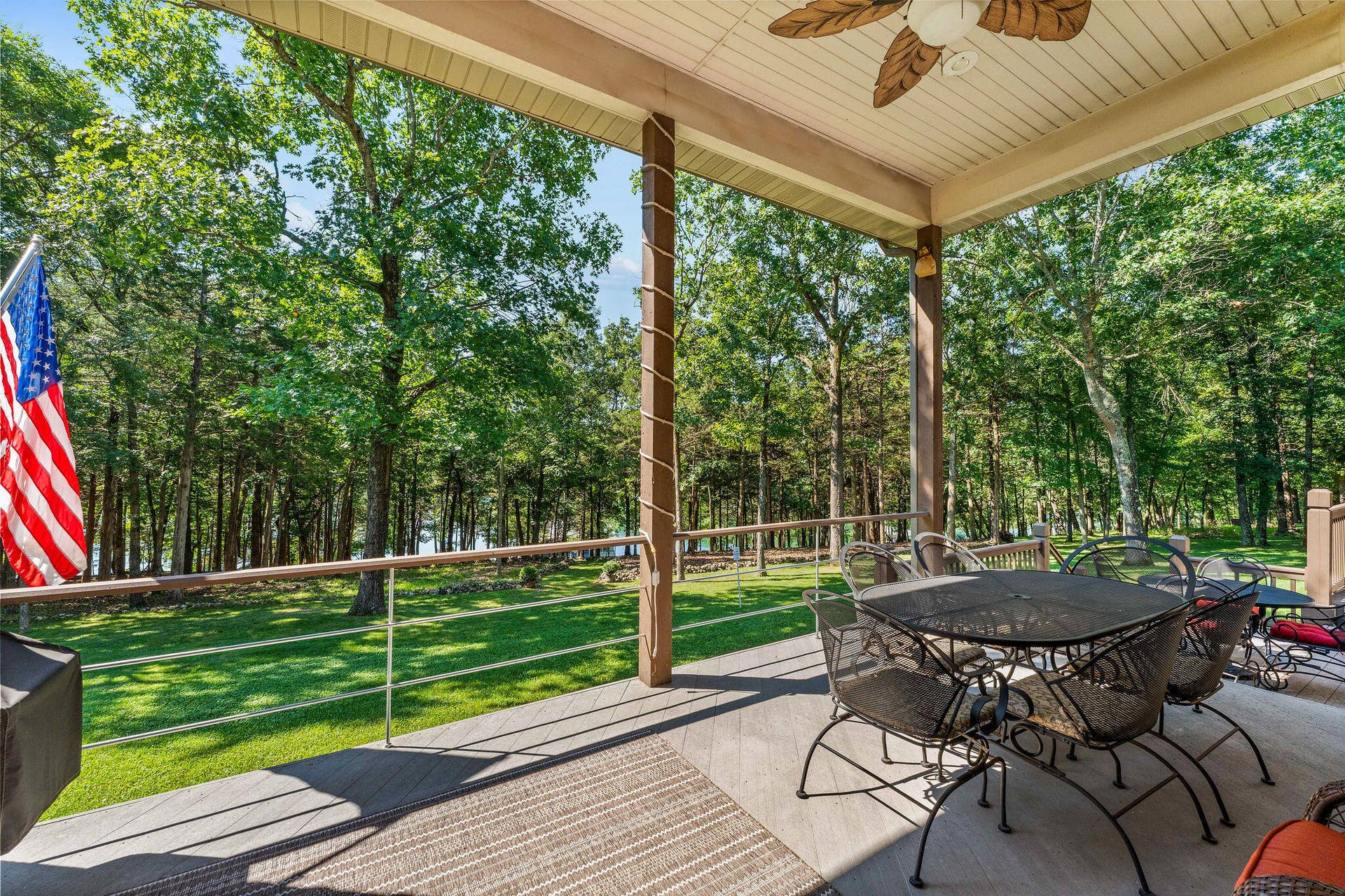 53 Holly Lane, Branson West, MO 65737 Deck Overlooks the Dock