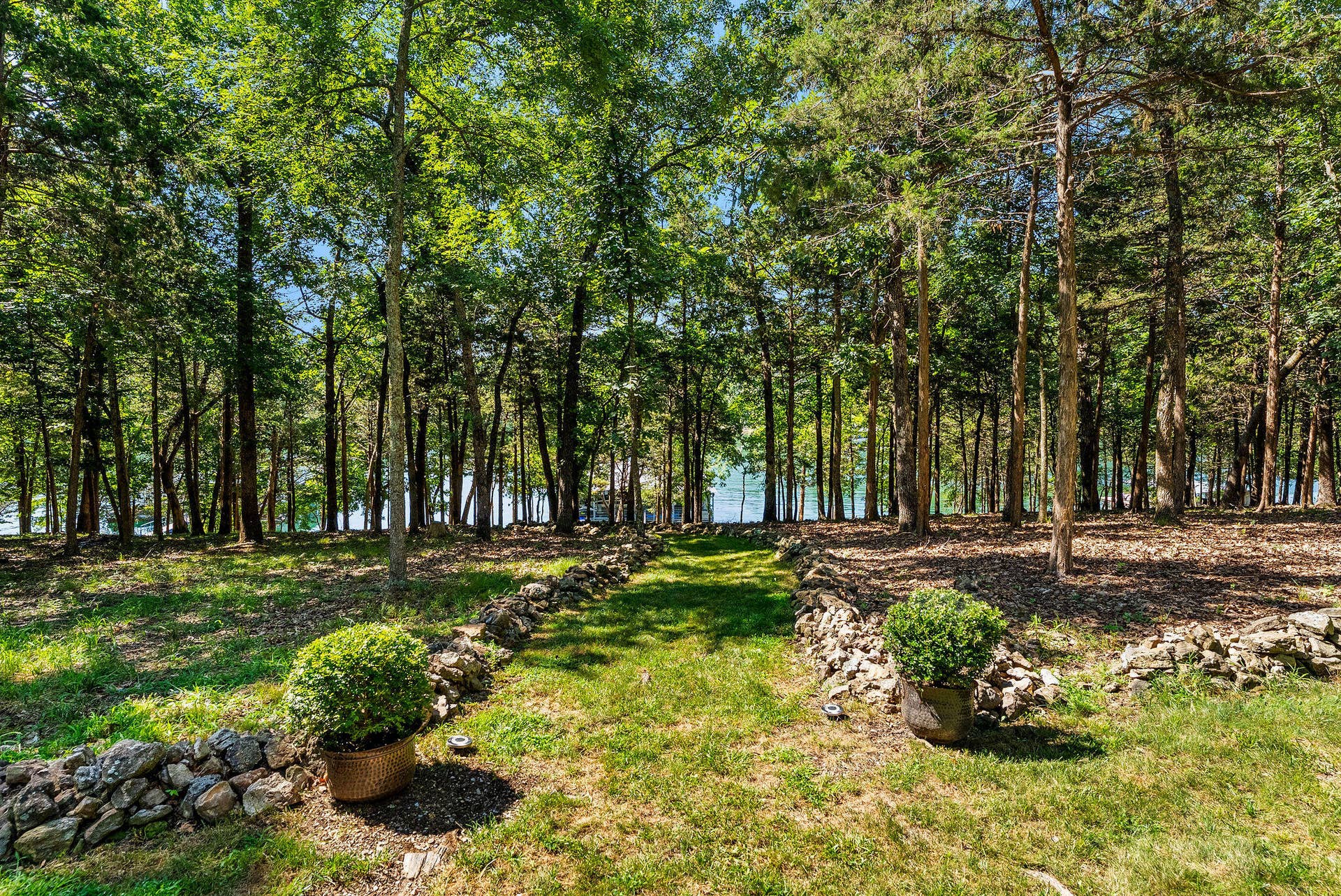 53 Holly Lane, Branson West, MO 65737 Path to the Dock in the Back Yard