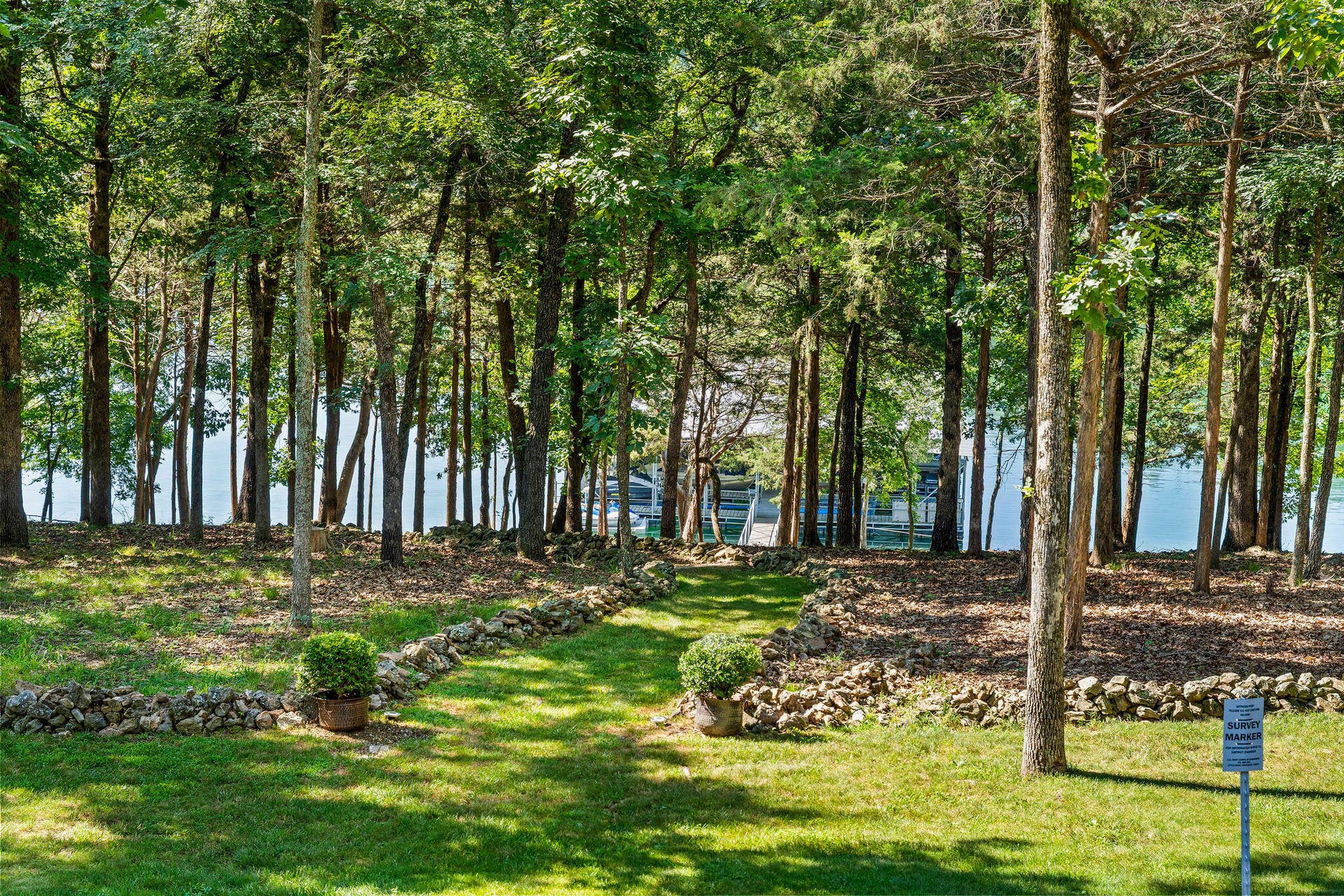 53 Holly Lane, Branson West, MO 65737 Path Behind the Home to the Dock