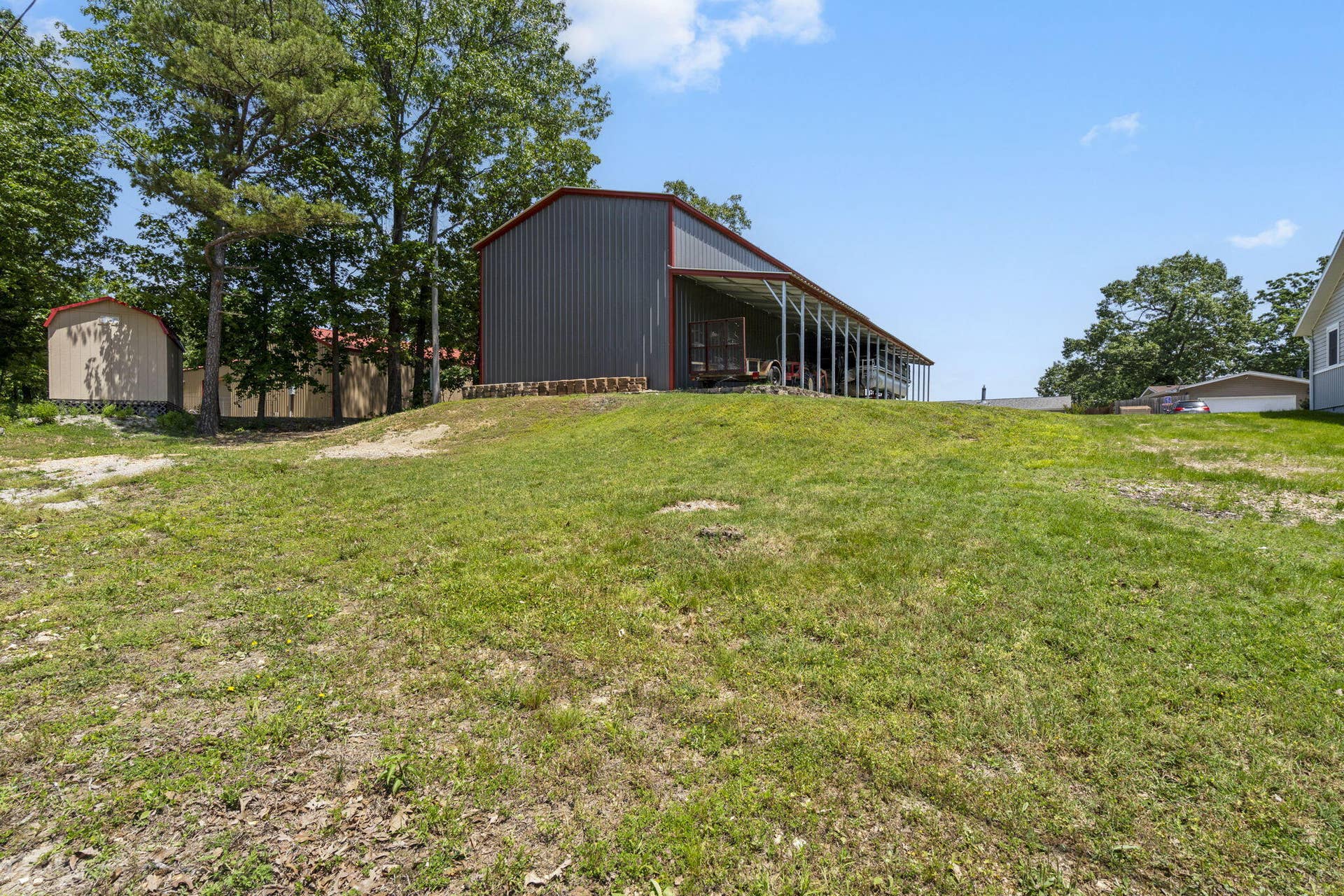 101 Teepee Lane, Kimberling City, MO 65686 Table Rock Lake Shop Build Site