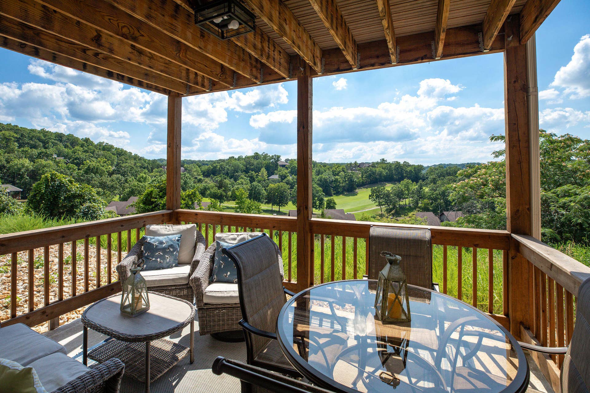 Back porch view
