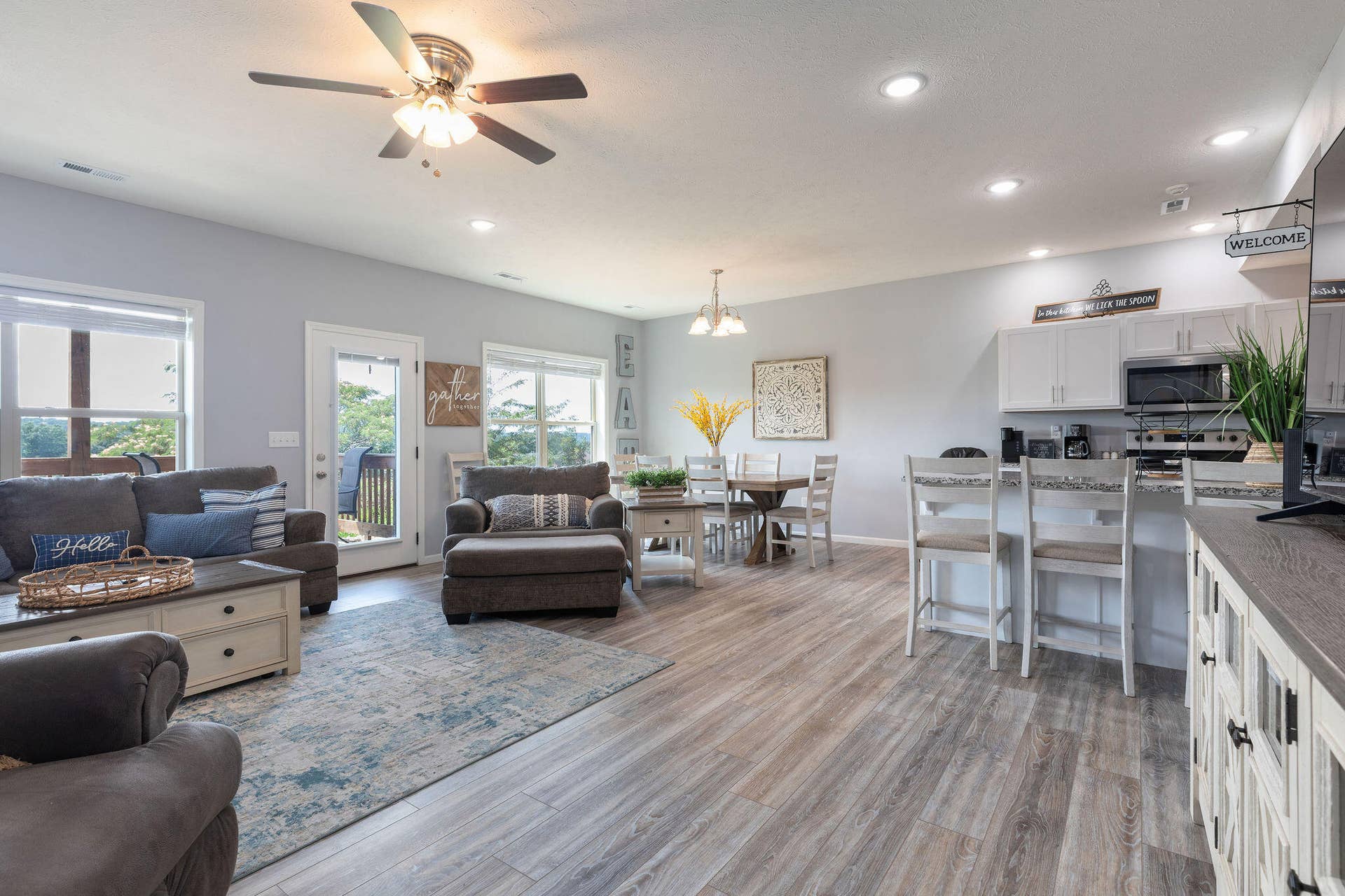 Open Living area