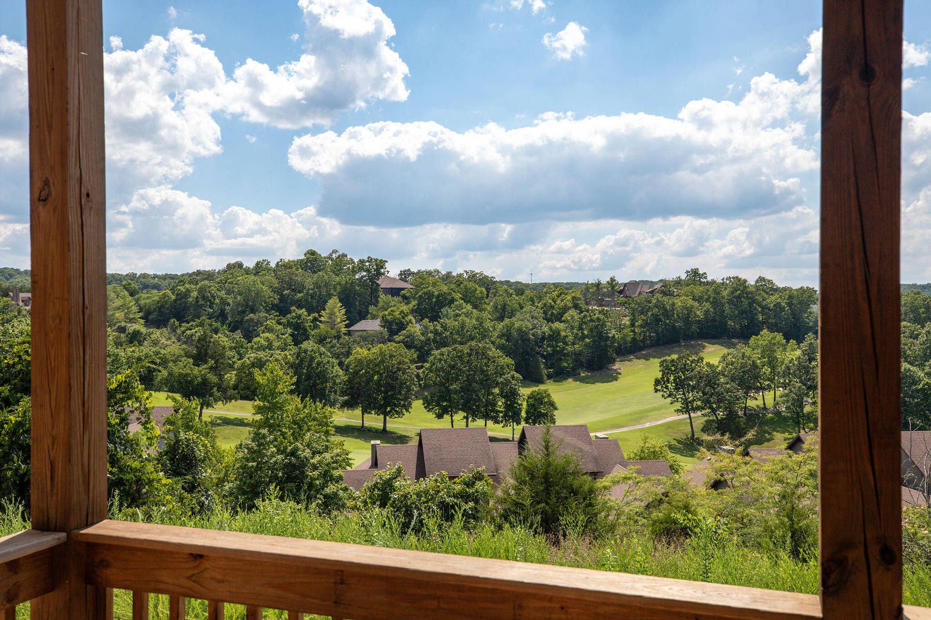 Back porch view