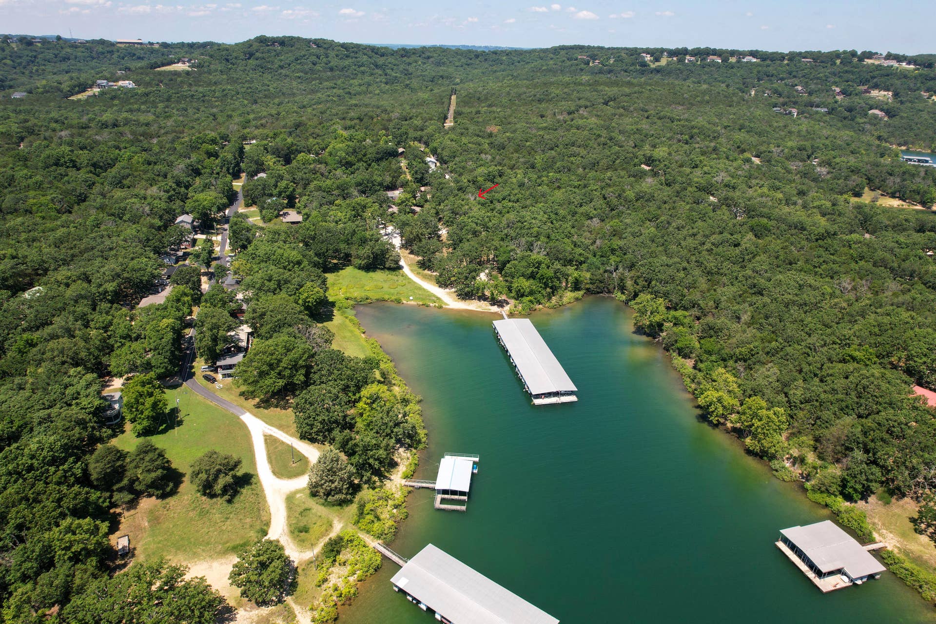 363 Sportsmans Circle, Branson West, MO 65737 Ariel View