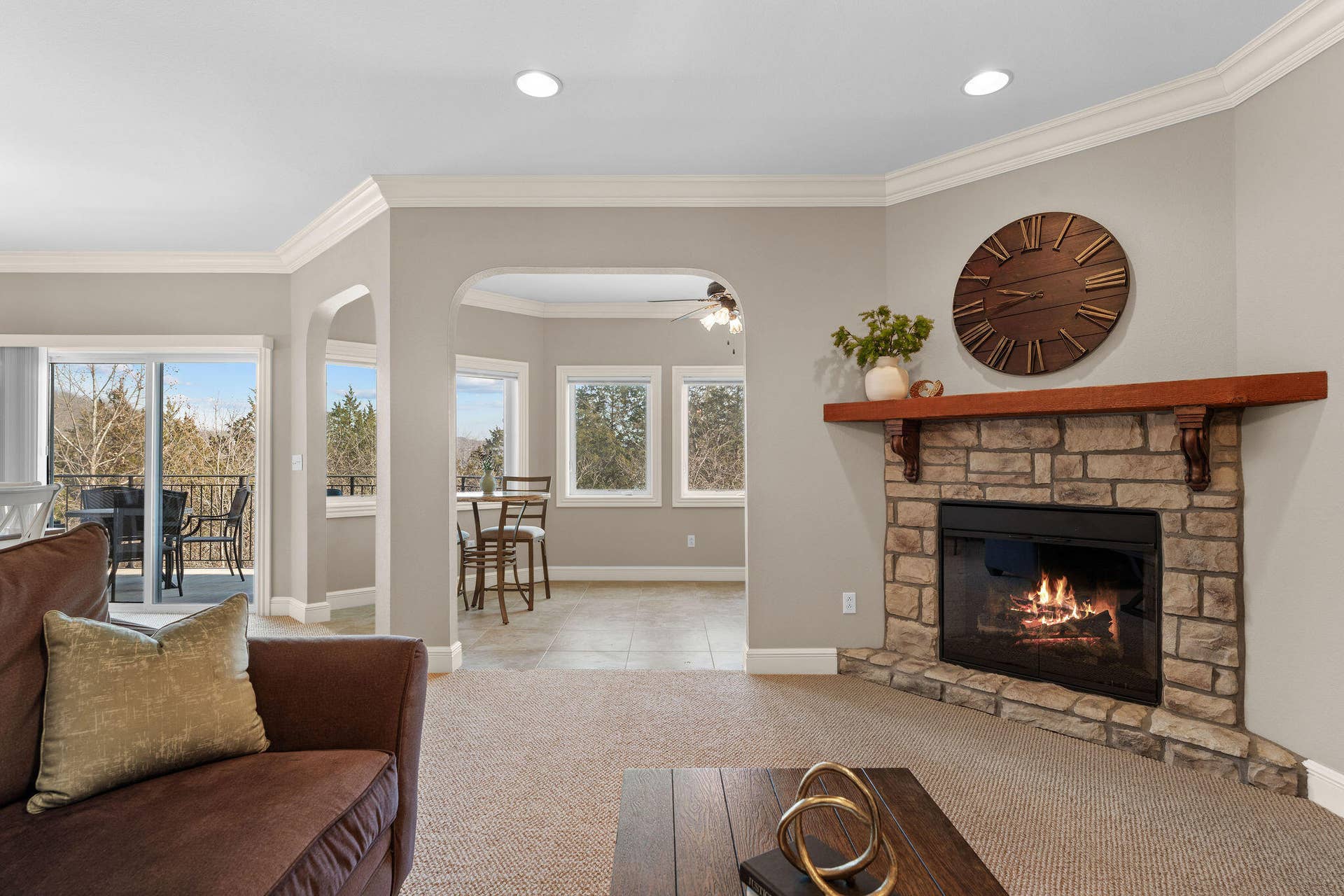 Cozy Fireplace
