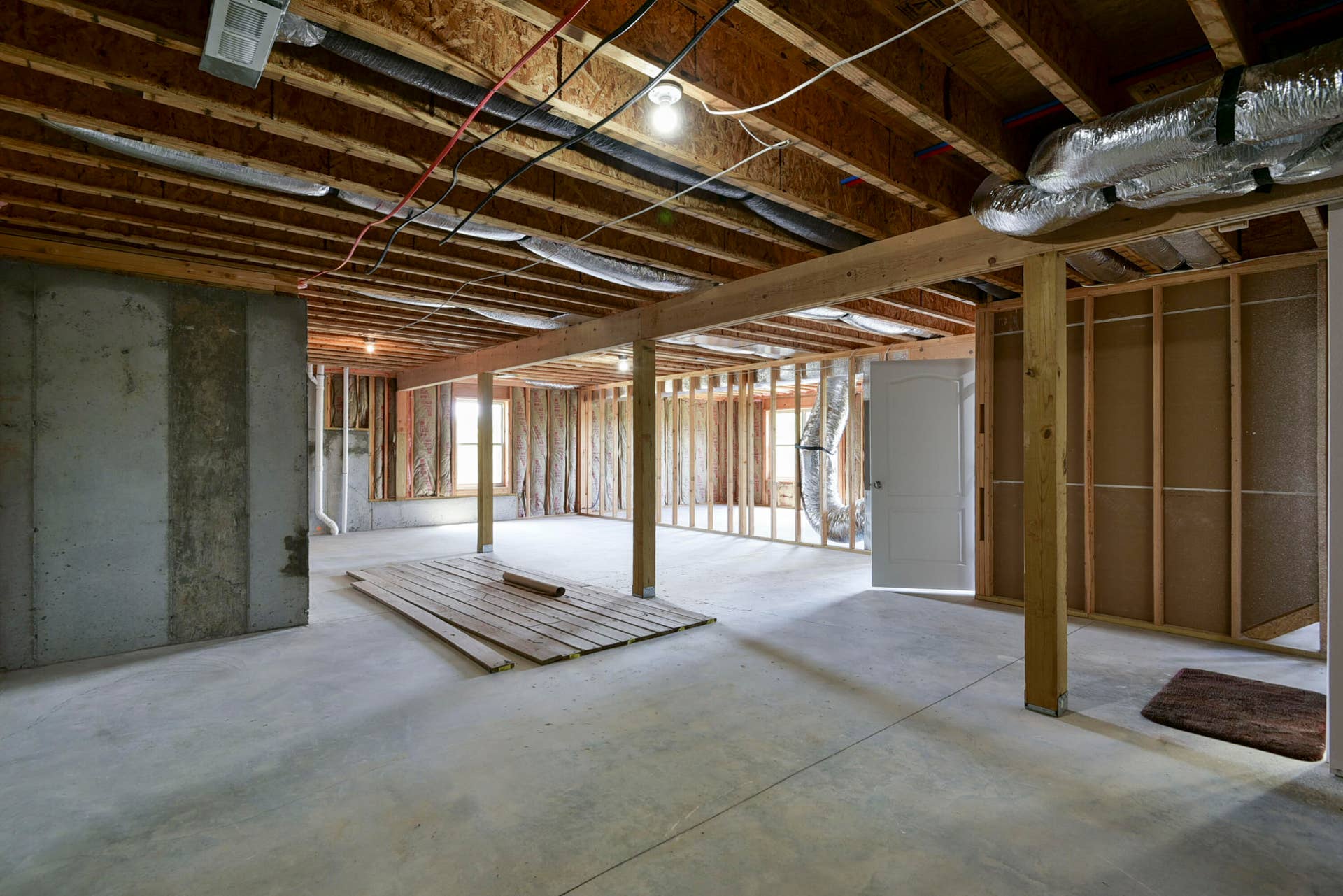 Unfinished Basement 5