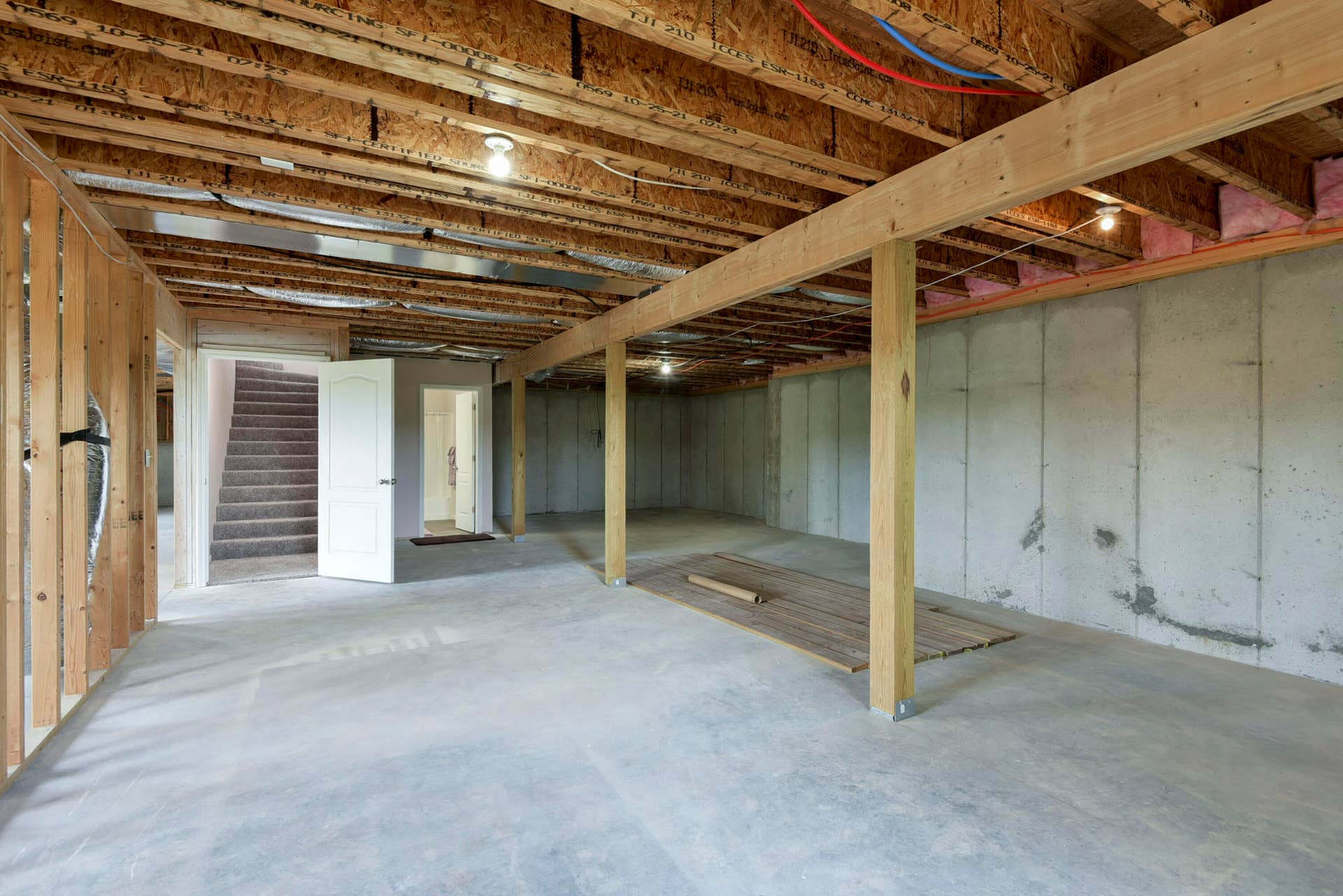 Unfinished Basement 4