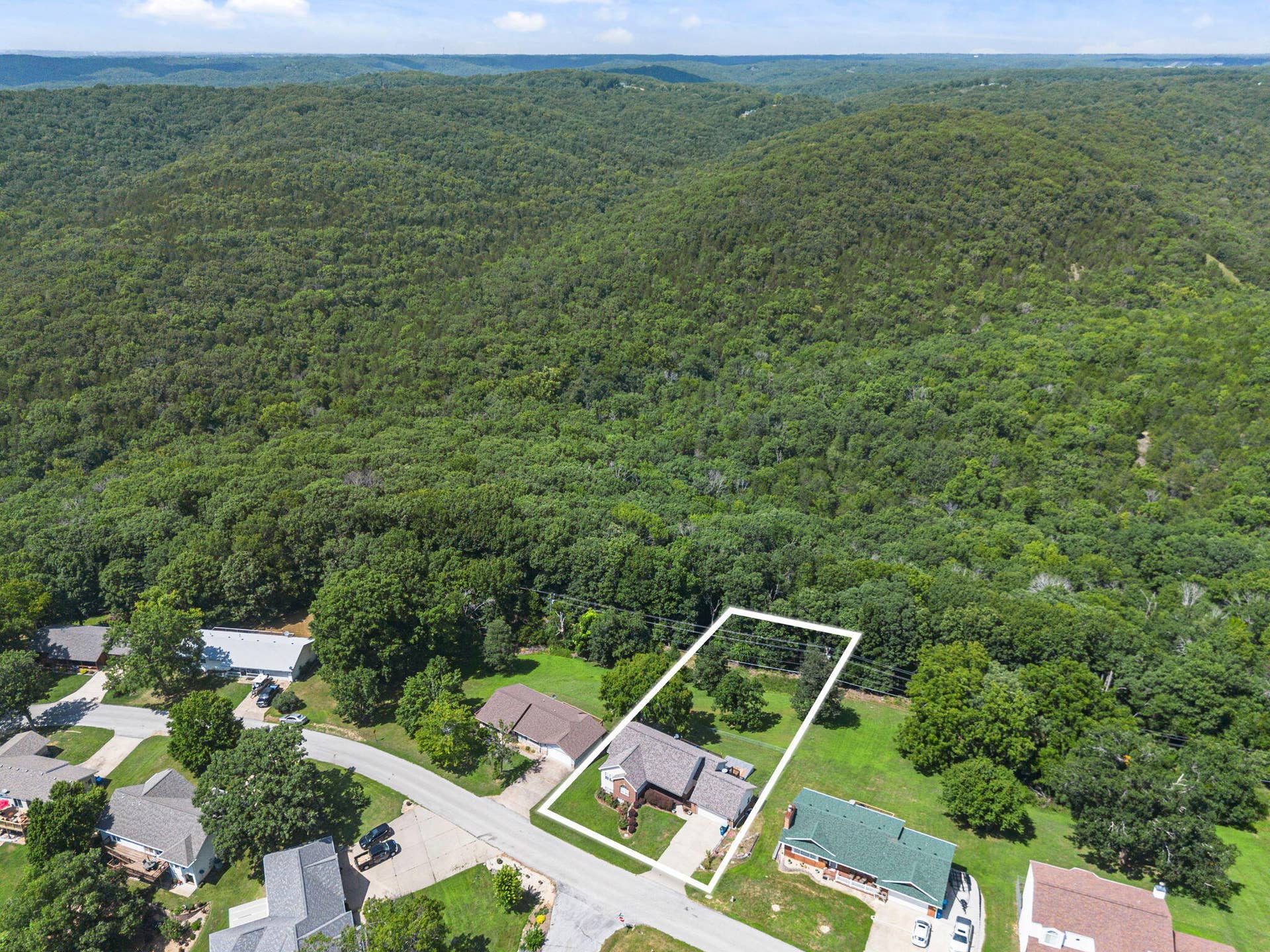 48 Irish Hills Boulevard, Kimberling City, MO 65686 Aerial of 48 Irish Hills Blvd