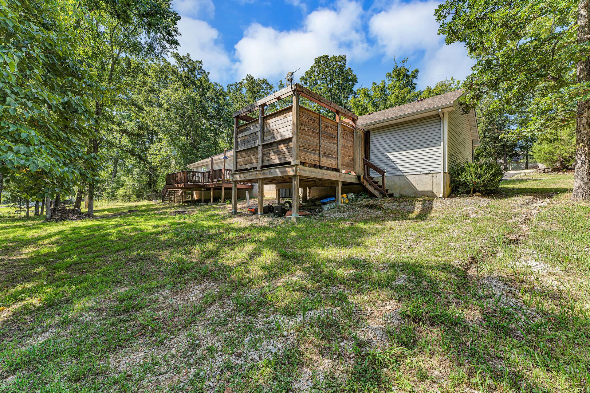 81 Deer Ridge Trail, Kimberling City, MO 65686 backyard 4