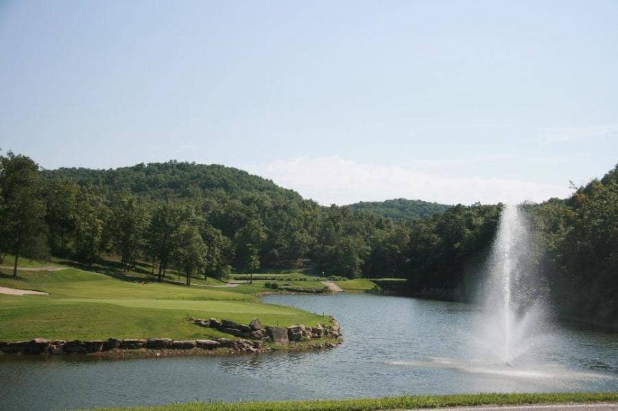 Golf Course fountain