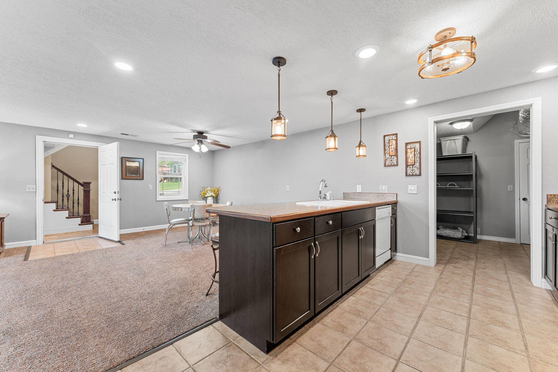 2nd Kitchen and Living Space