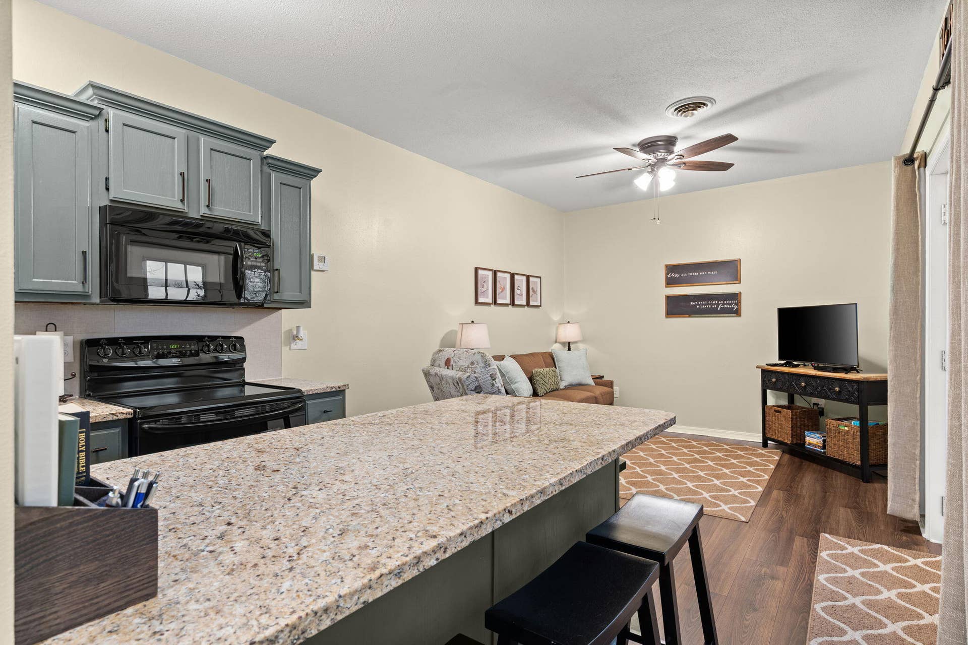 388 Notch Lane, #A, Reeds Spring, MO 65737 388-Notch-Ln-Open-Concept-Kitchen