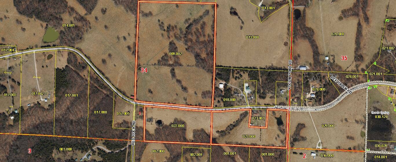 County map Tract 3,4,5