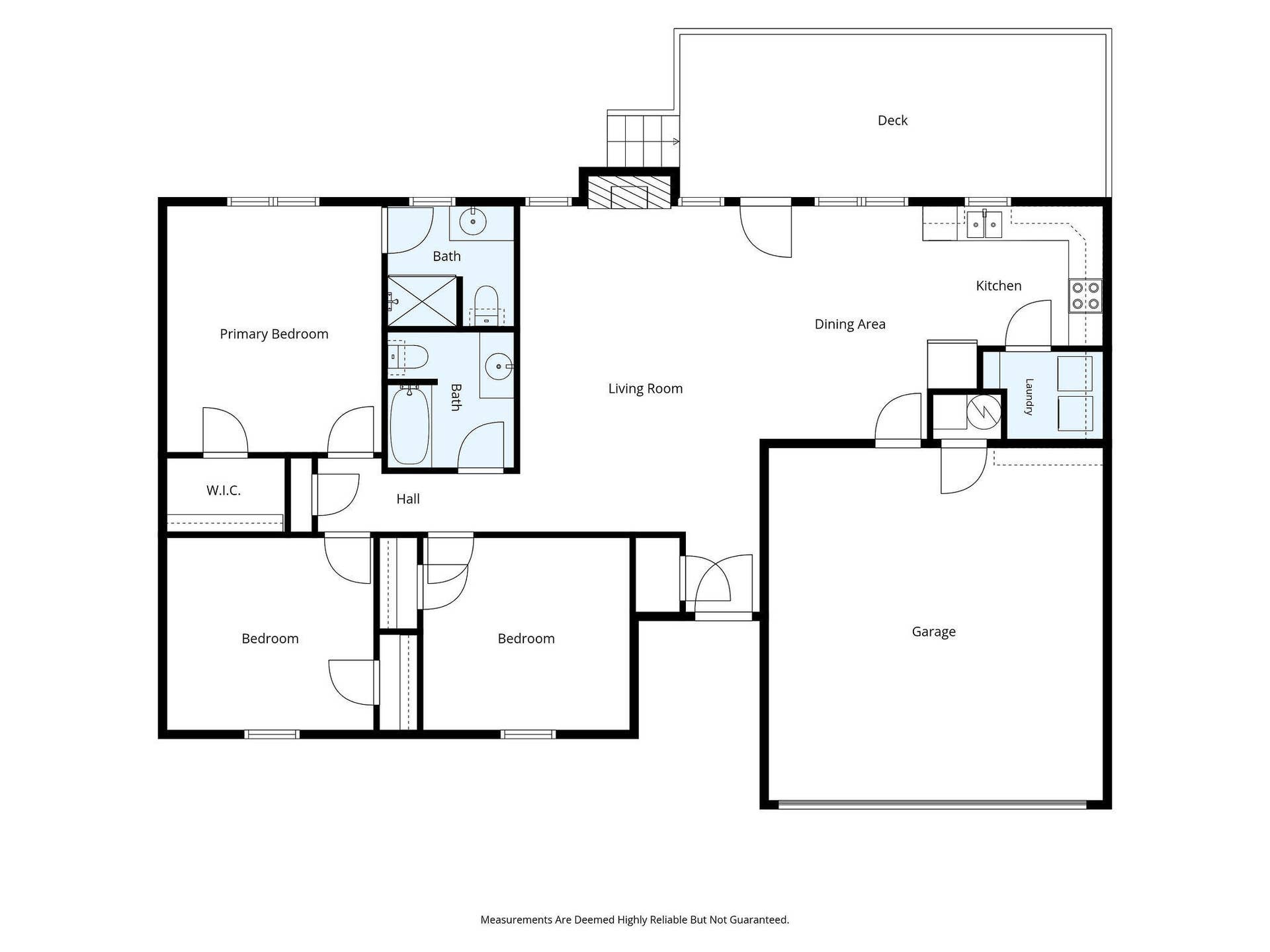 107 Oak Drive, Kimberling City, MO 65686 Floorplan
