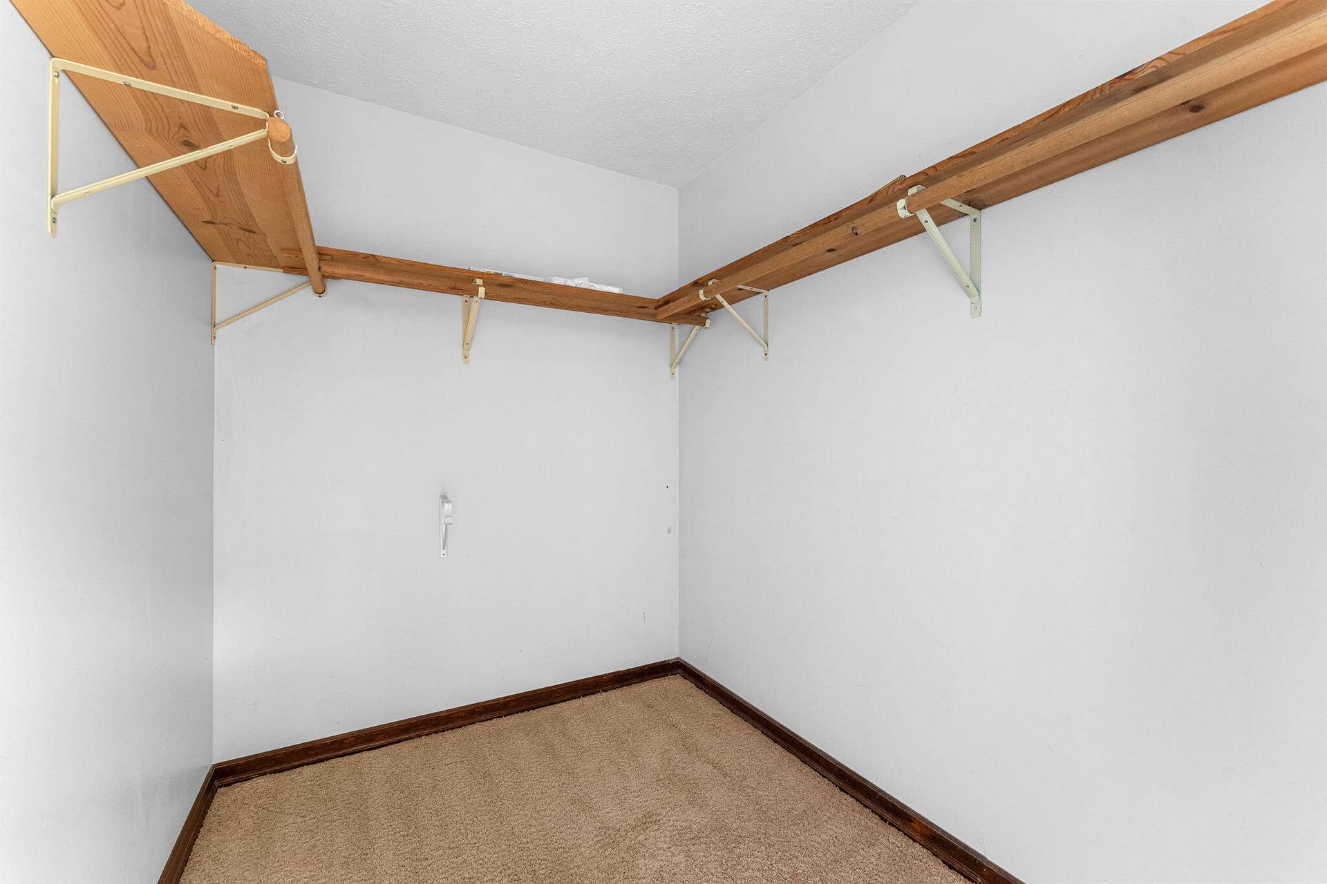 Master walk in closet