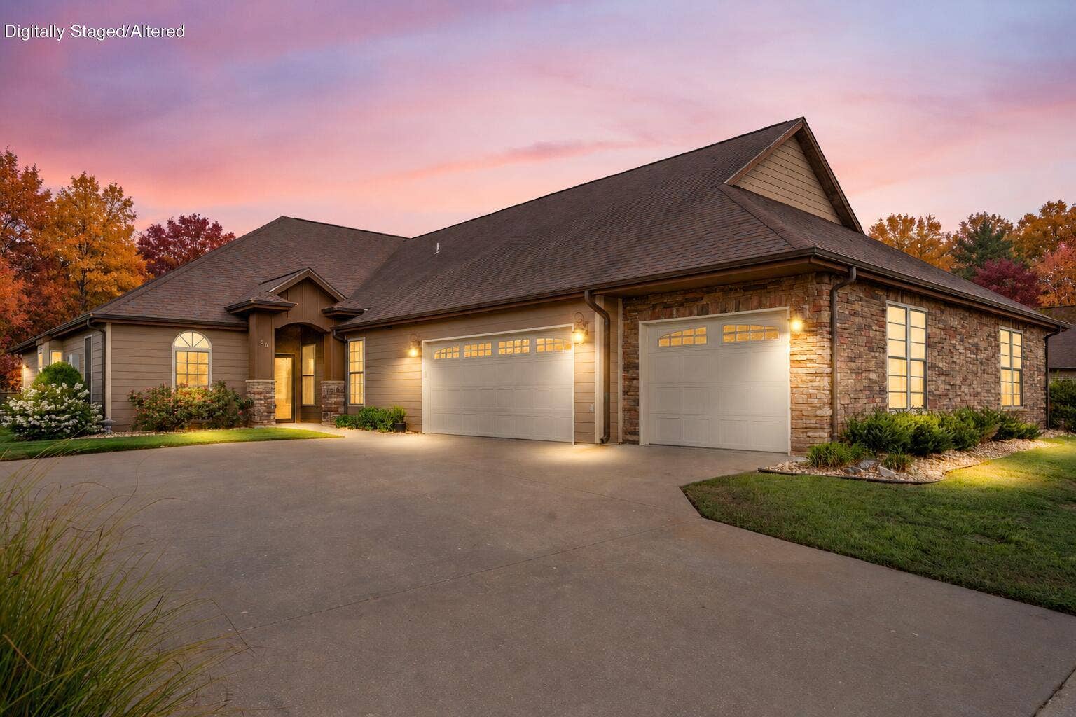 56 Mountain View Court, Branson West, MO 65737 Ozarks Home in Autumn Colors-2