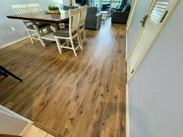 New flooring