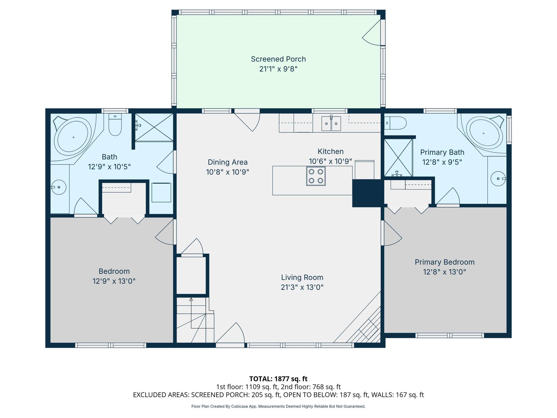 115 Baldknobber Drive, #26, Branson West, MO 65737 115-Baldknobber-Dr-Main-Level-Floorplan