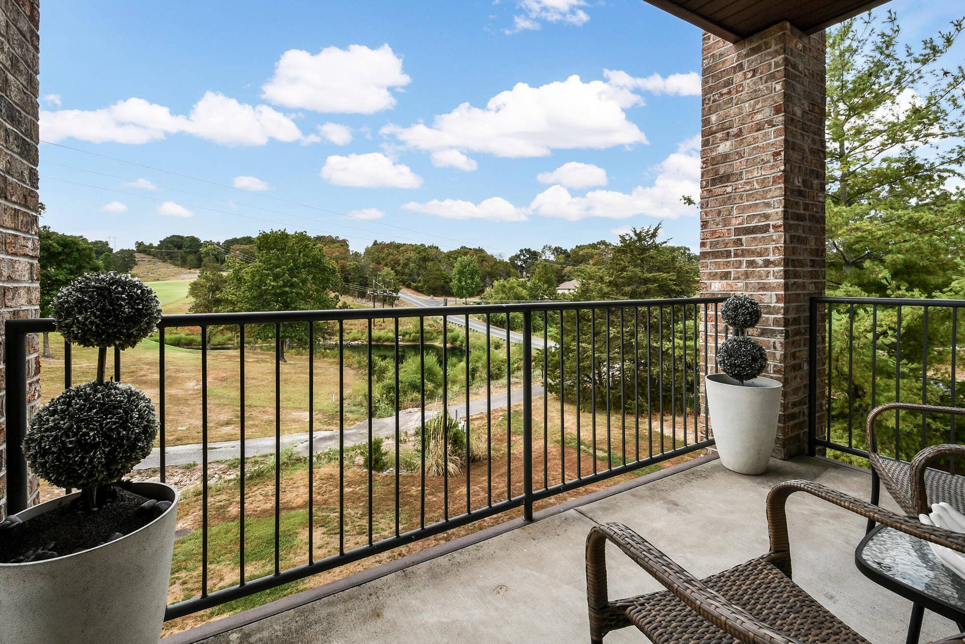 1001 Golf Drive, #15, Branson West, MO 65737 Back Patio