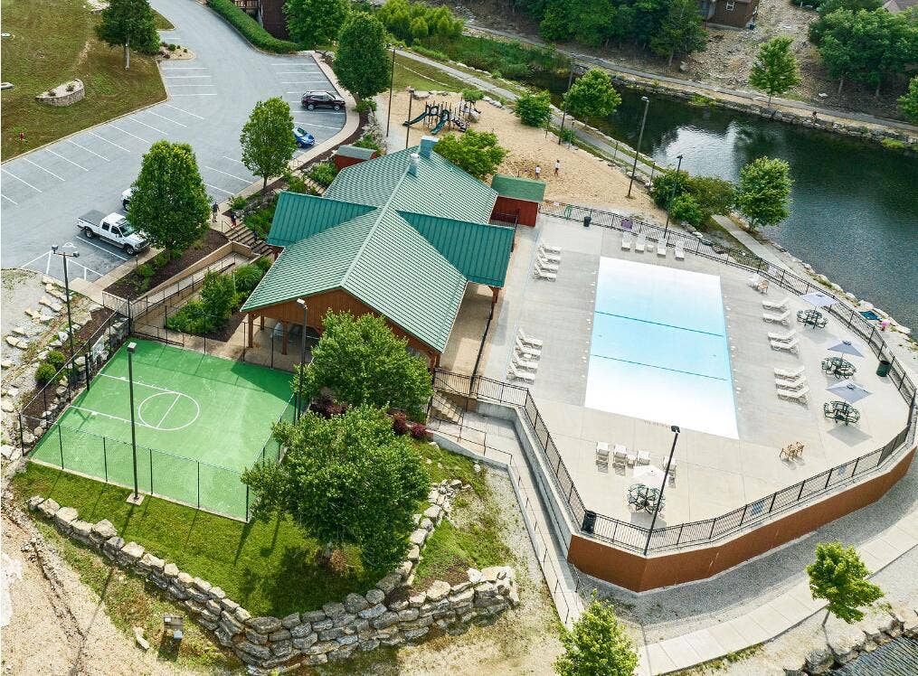 Swimming Pool / Basketball Court