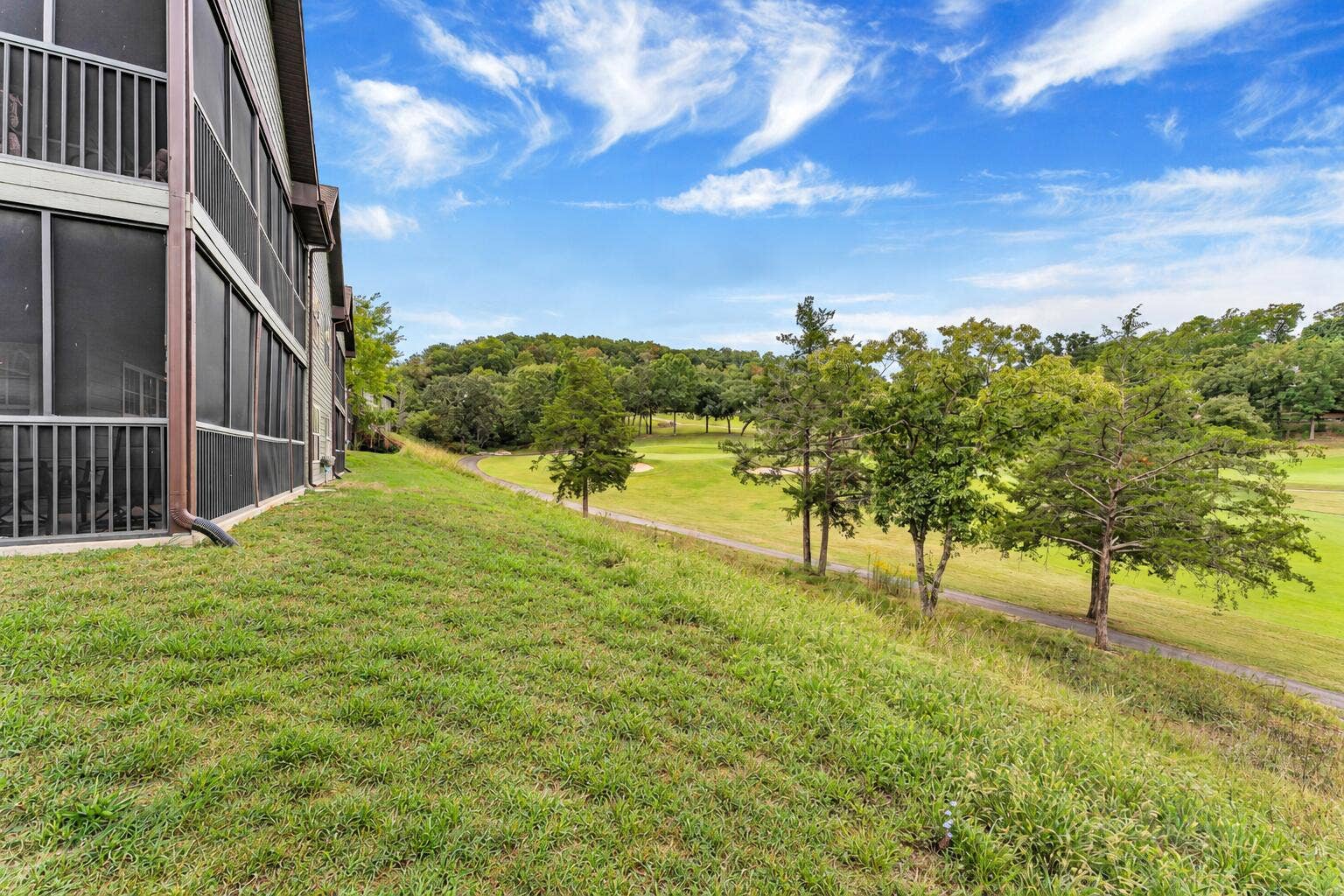 Backside Golf View