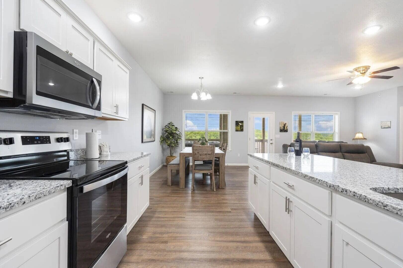 Kitchen to dining