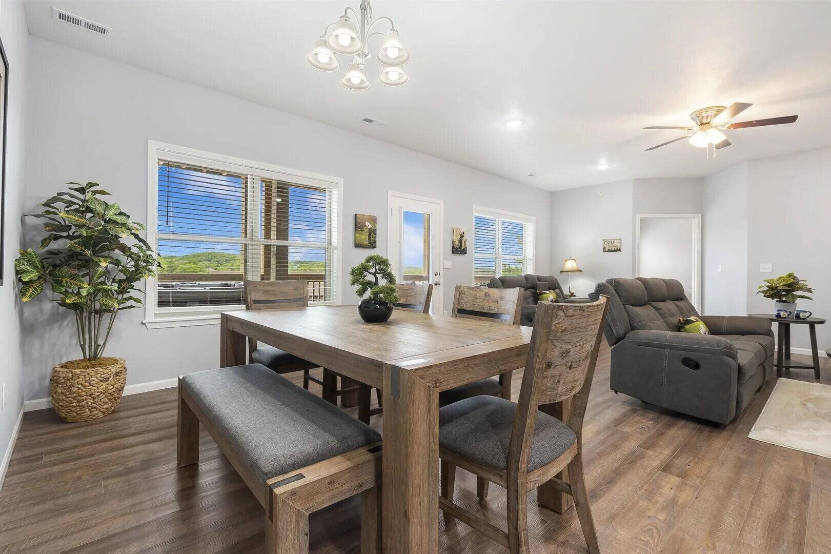 Dining to back door