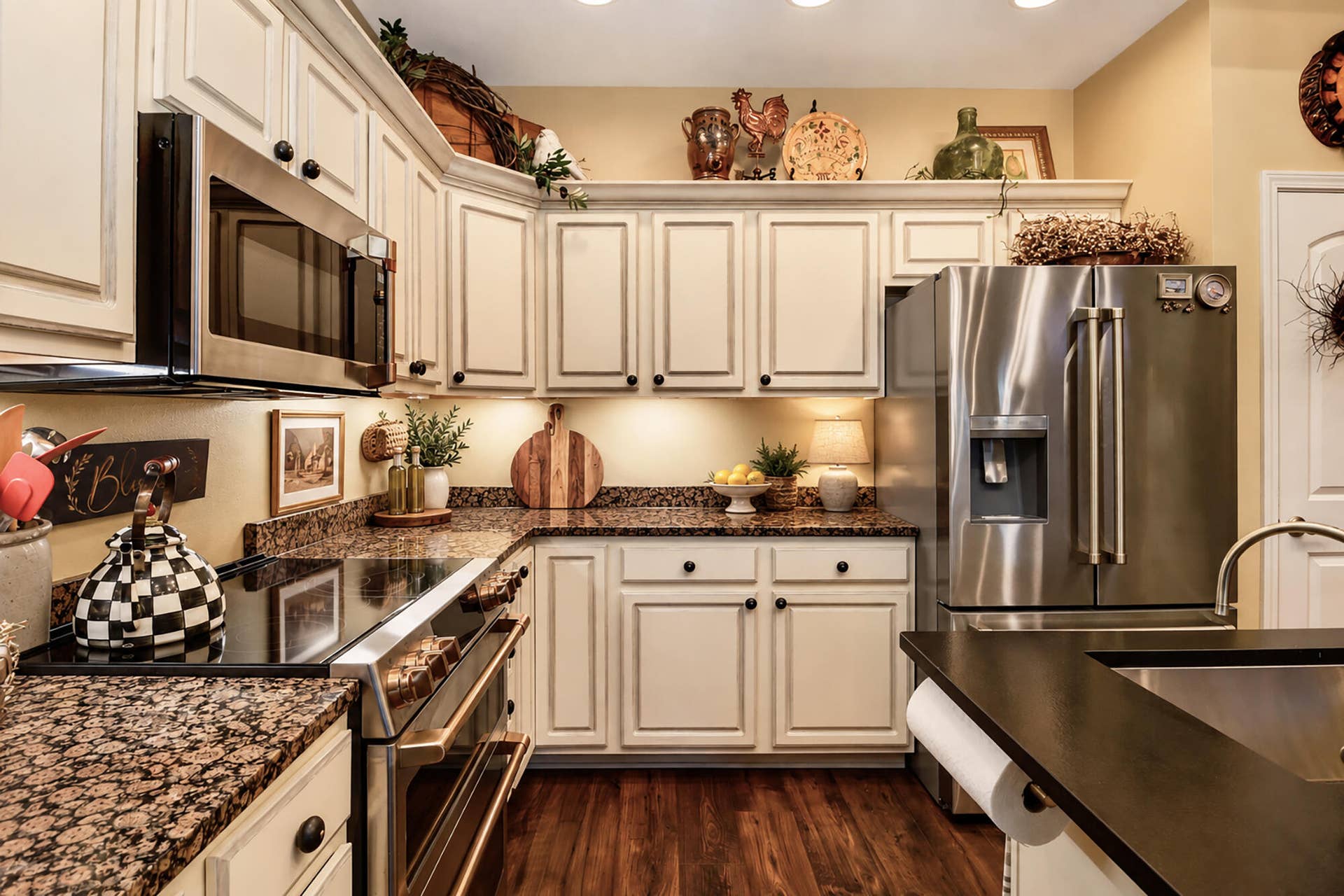 New Appliances Gold Accented Appliances