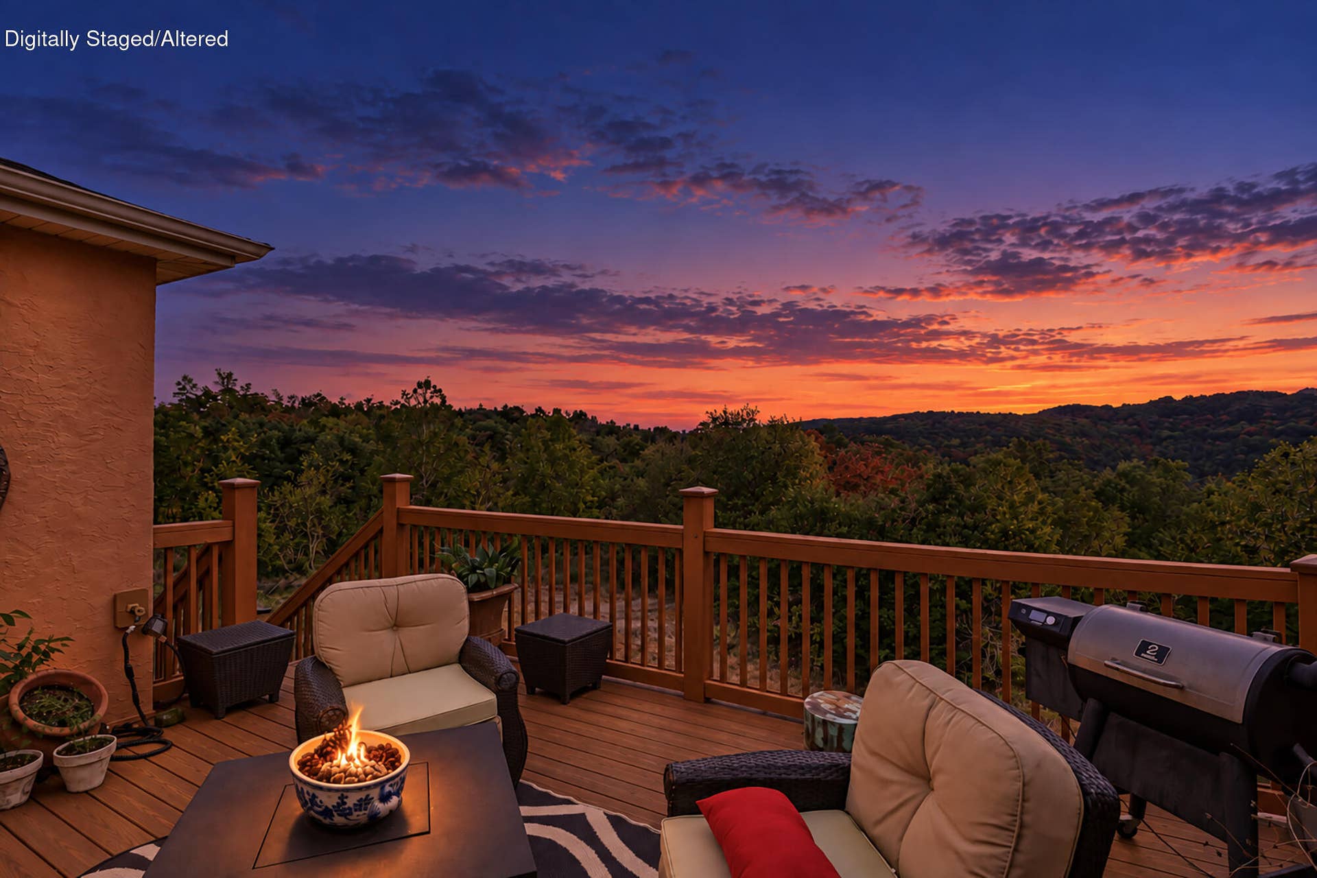 103 N Tuscany Dr Hollister Back Deck 1