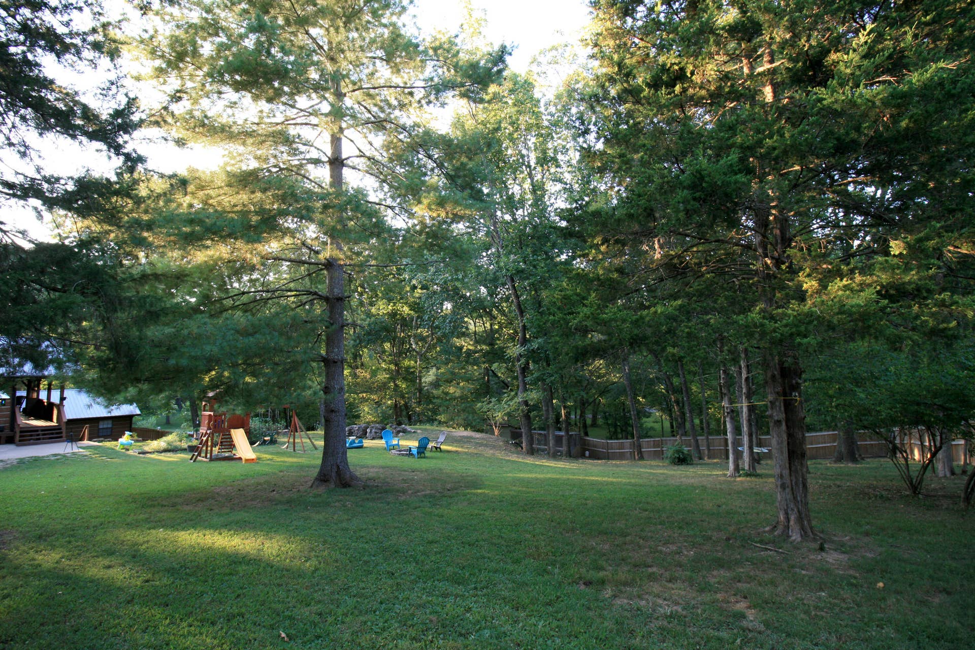1446 S Oak Hill Court, Nixa, MO 65714 back yard view 2