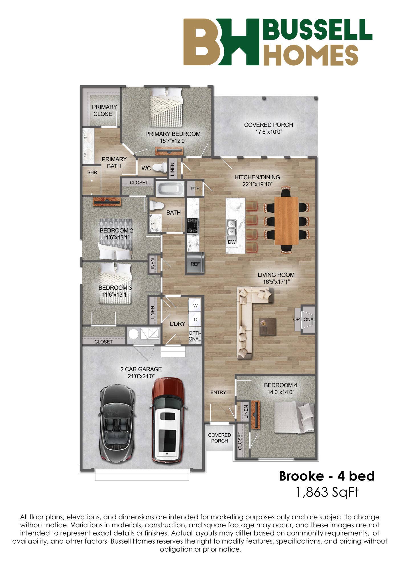 5260 W Josh Street, Springfield, MO 65802 Brooke - 4 Bed
