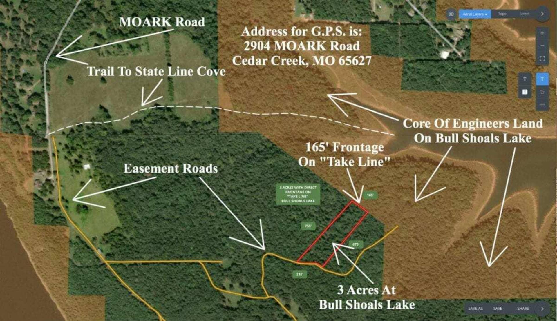 2904 Moark Road, #Lot 7, Cedar Creek, MO 65627 44
