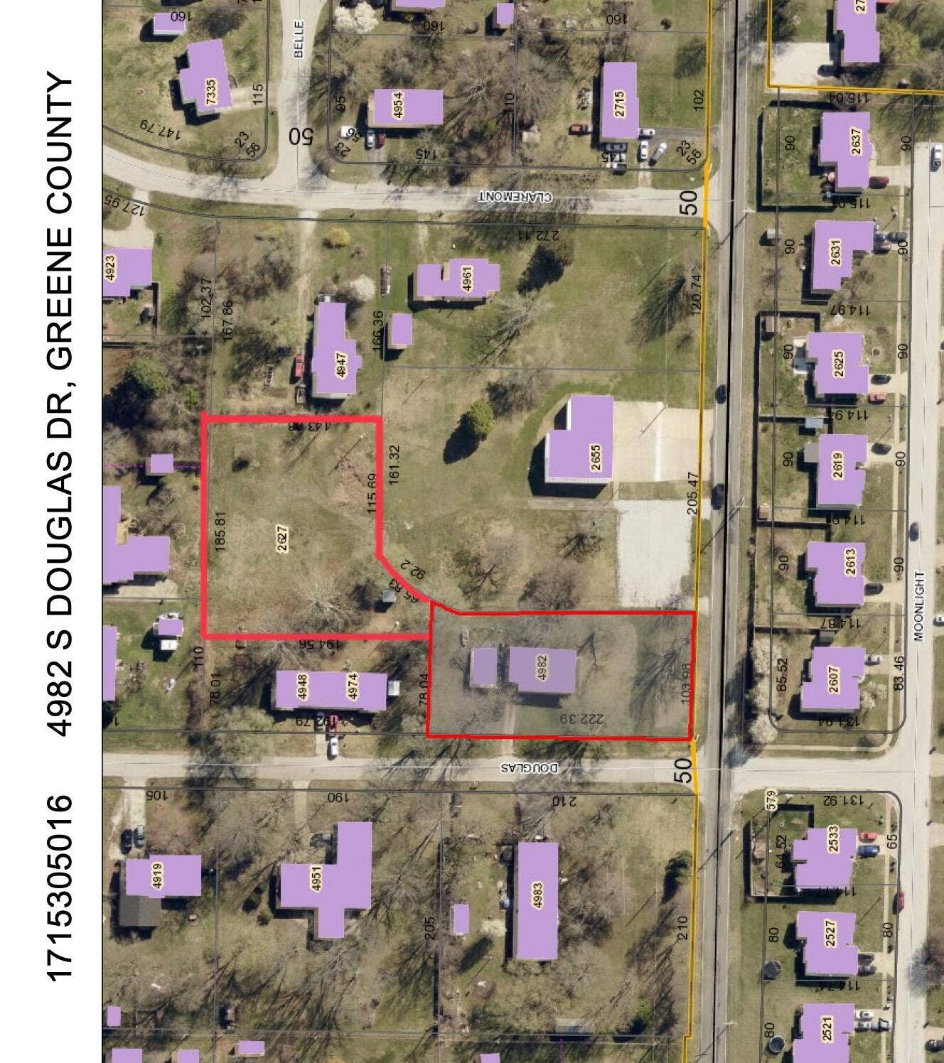 4982 S Douglas Drive, Republic, MO 65738 Aerial Map (1)