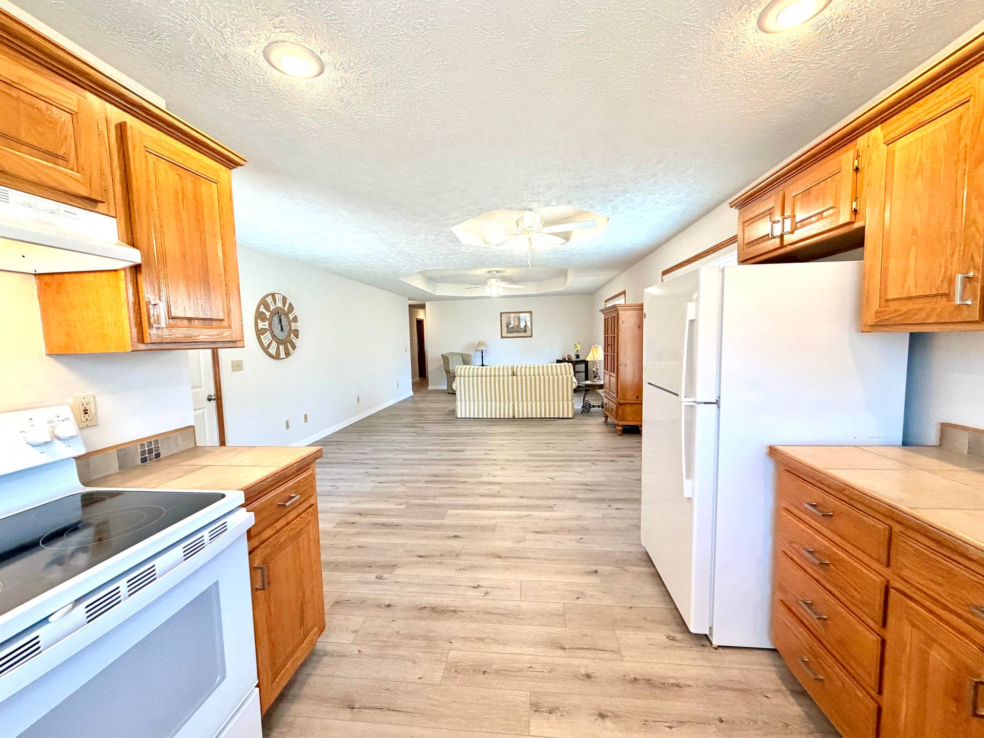 339 W Olive Street, Republic, MO 65738 view from kitchen sink toward living are