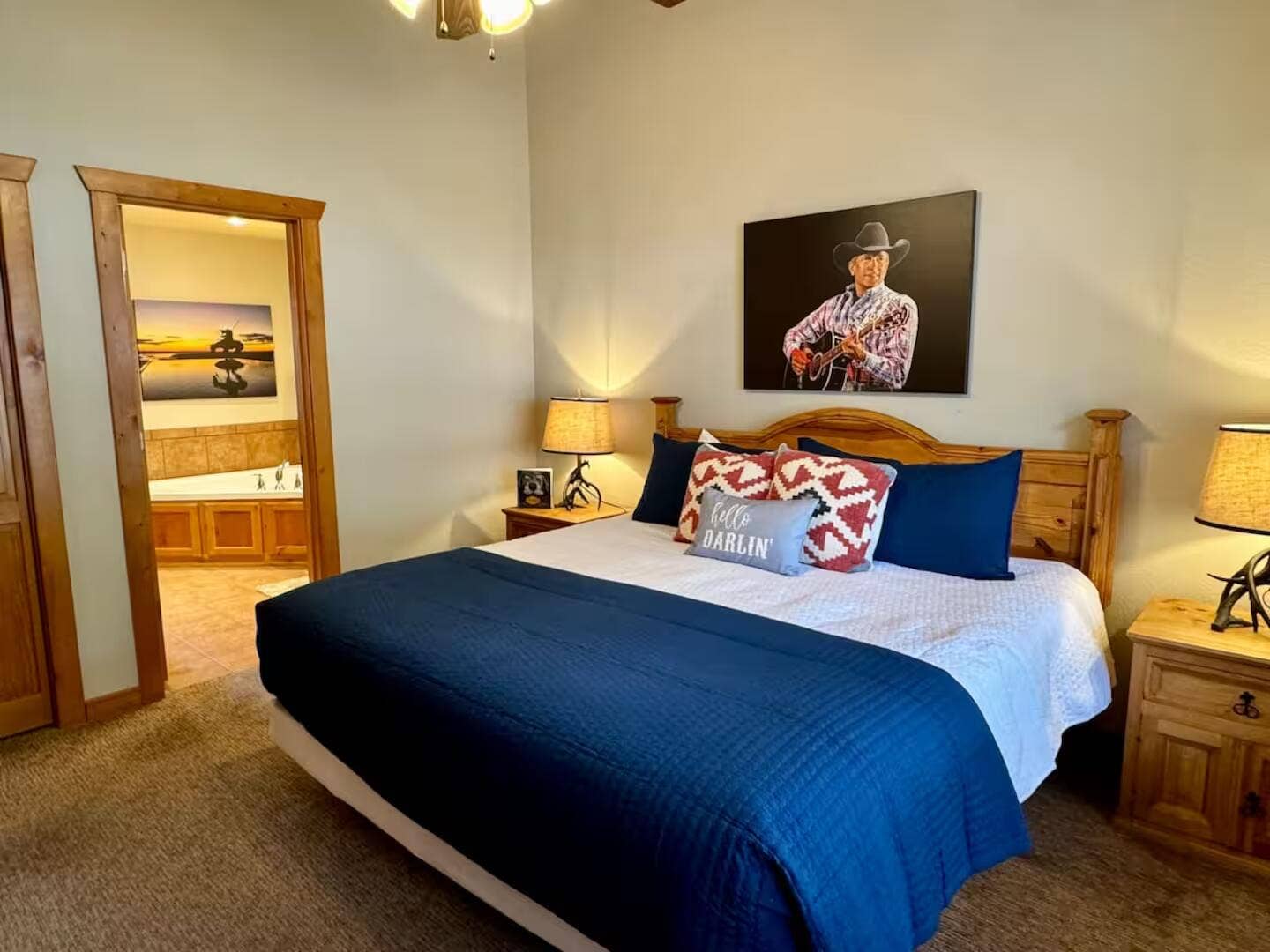 207 Cantwell Lane, #Cabin 77, Branson West, MO 65737 King Bedroom