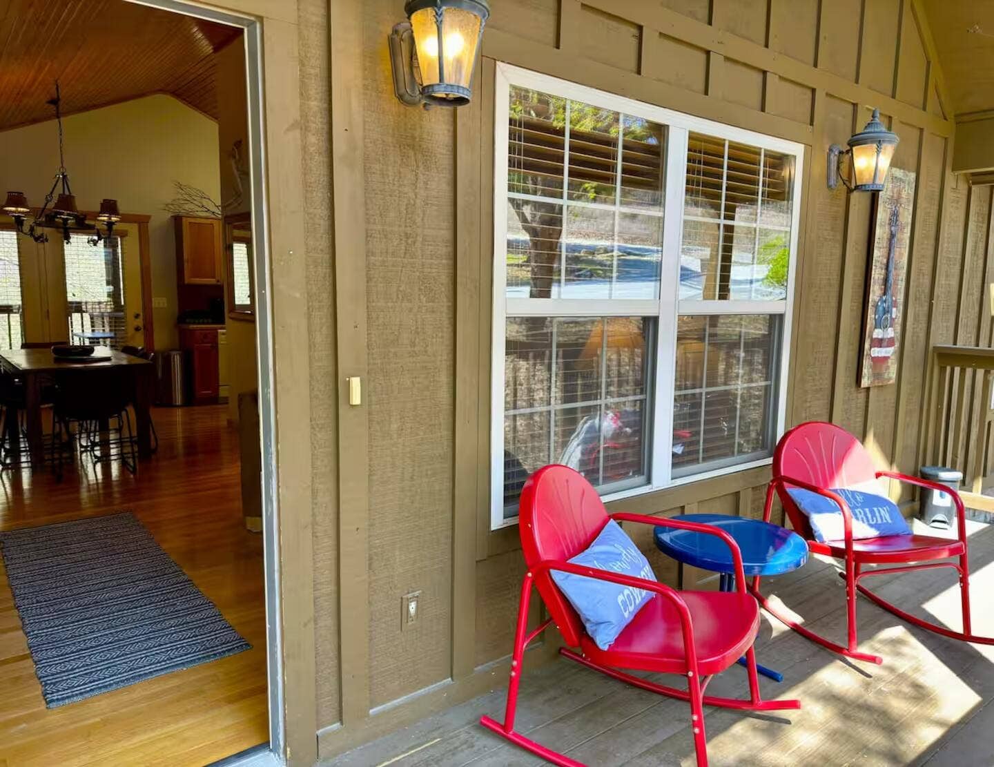 207 Cantwell Lane, #Cabin 77, Branson West, MO 65737 Covered Front Porch