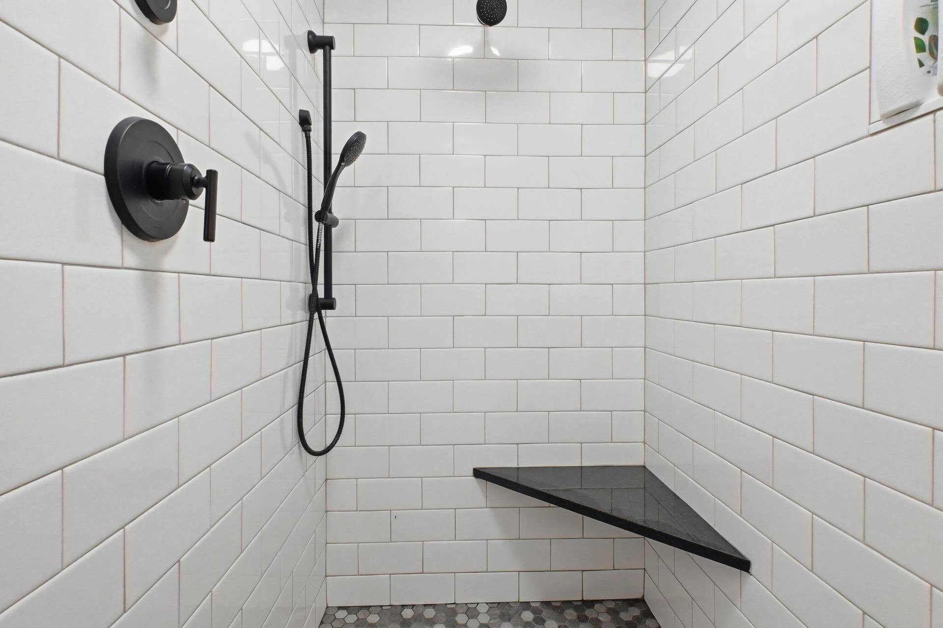 Primary walk in shower
