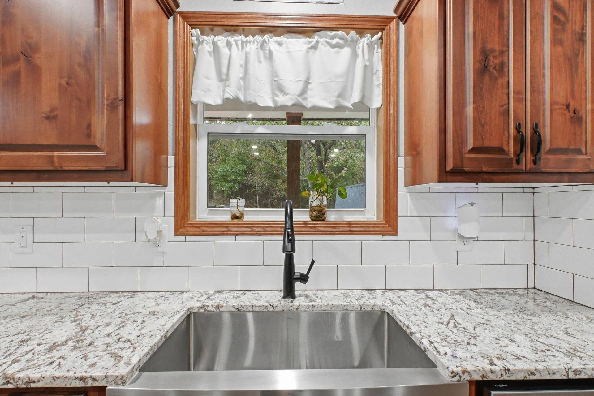 Sink with a view