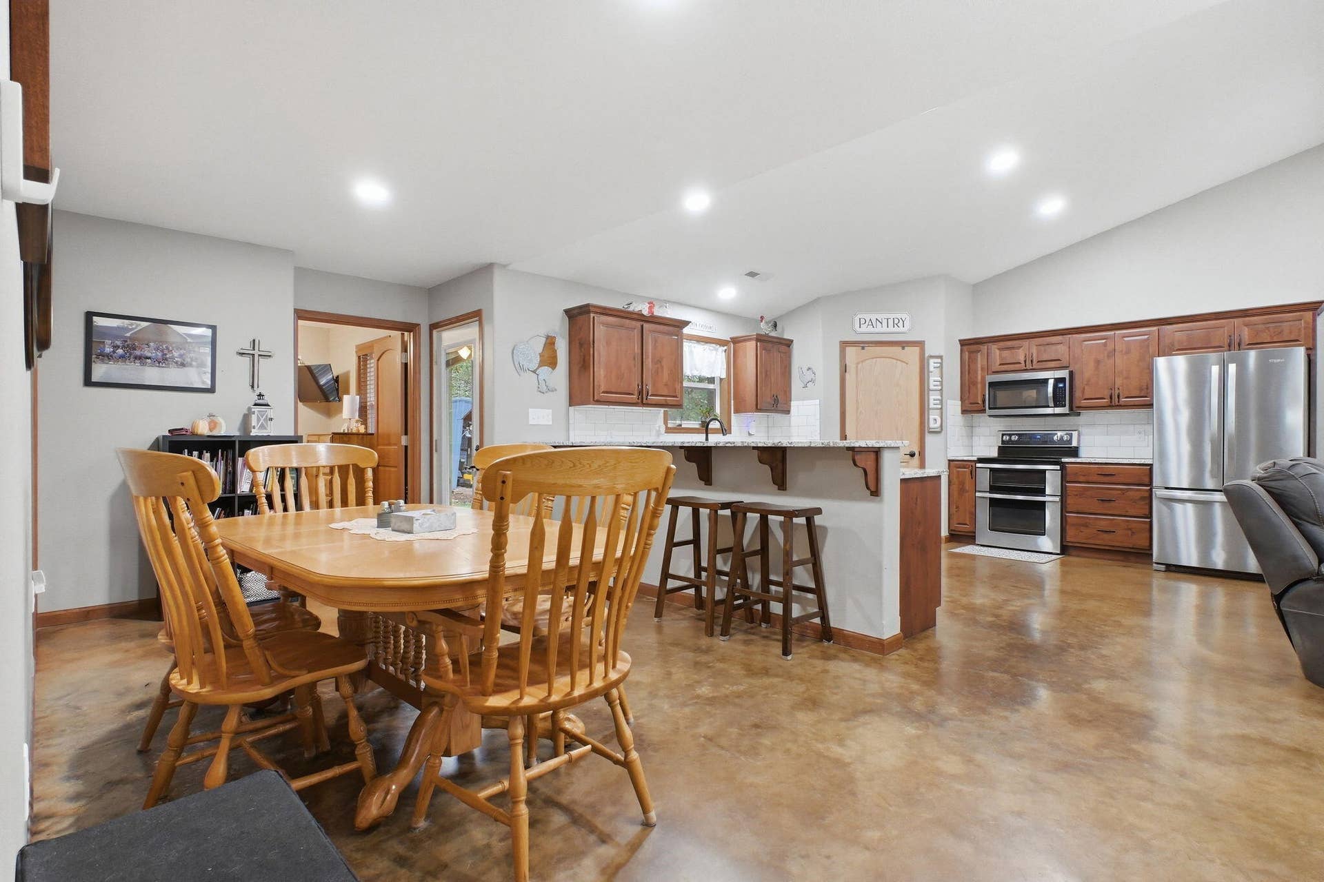 Dining area