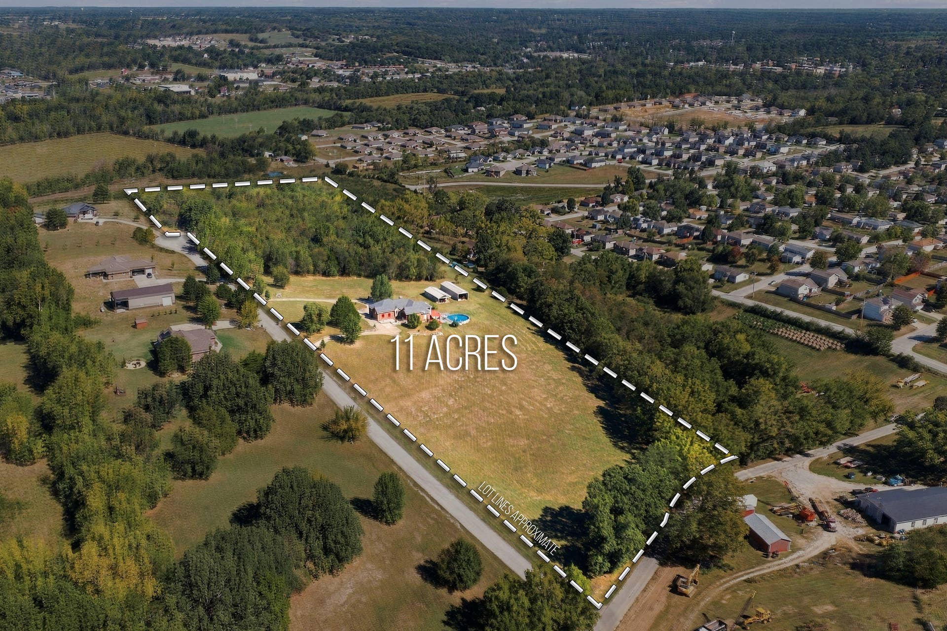 2.67 - 11 acres available