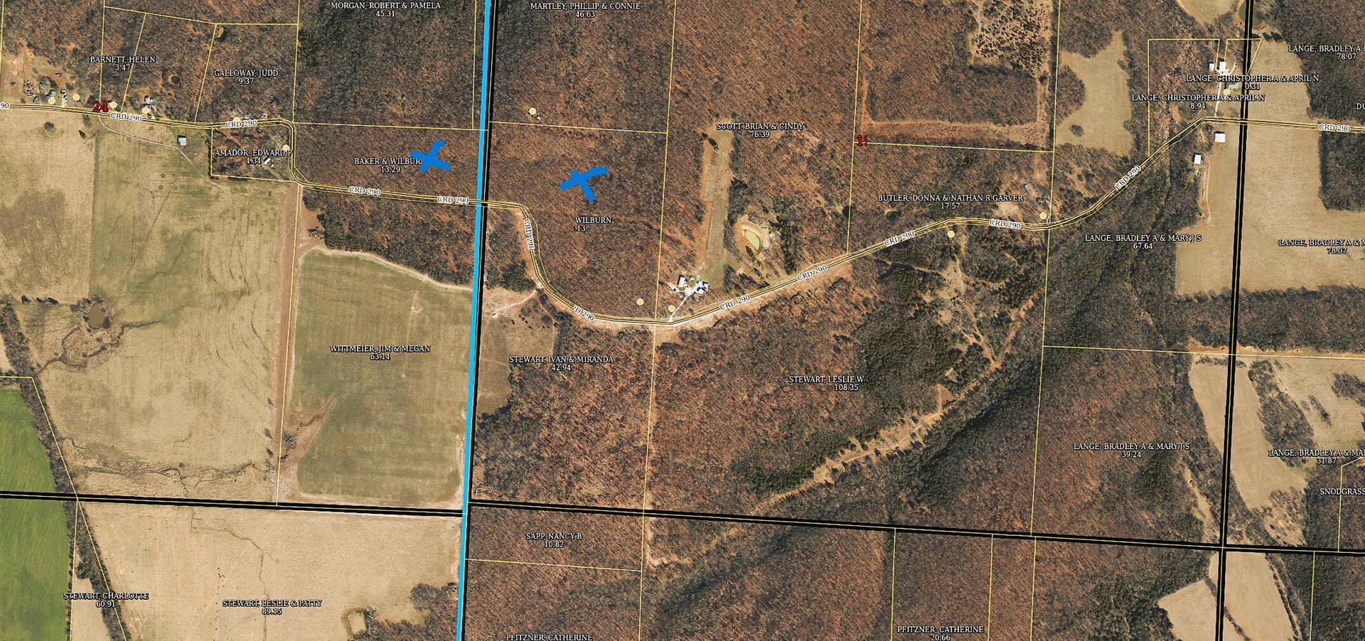 13239 County Road 290, Flemington, MO 65650 Aerial