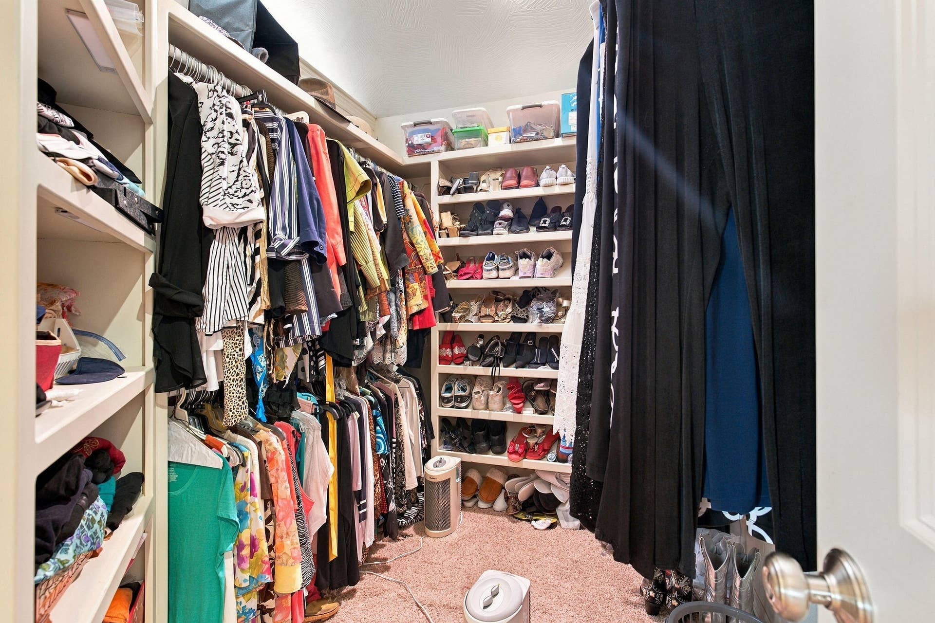 1 of 2 Primary Closets