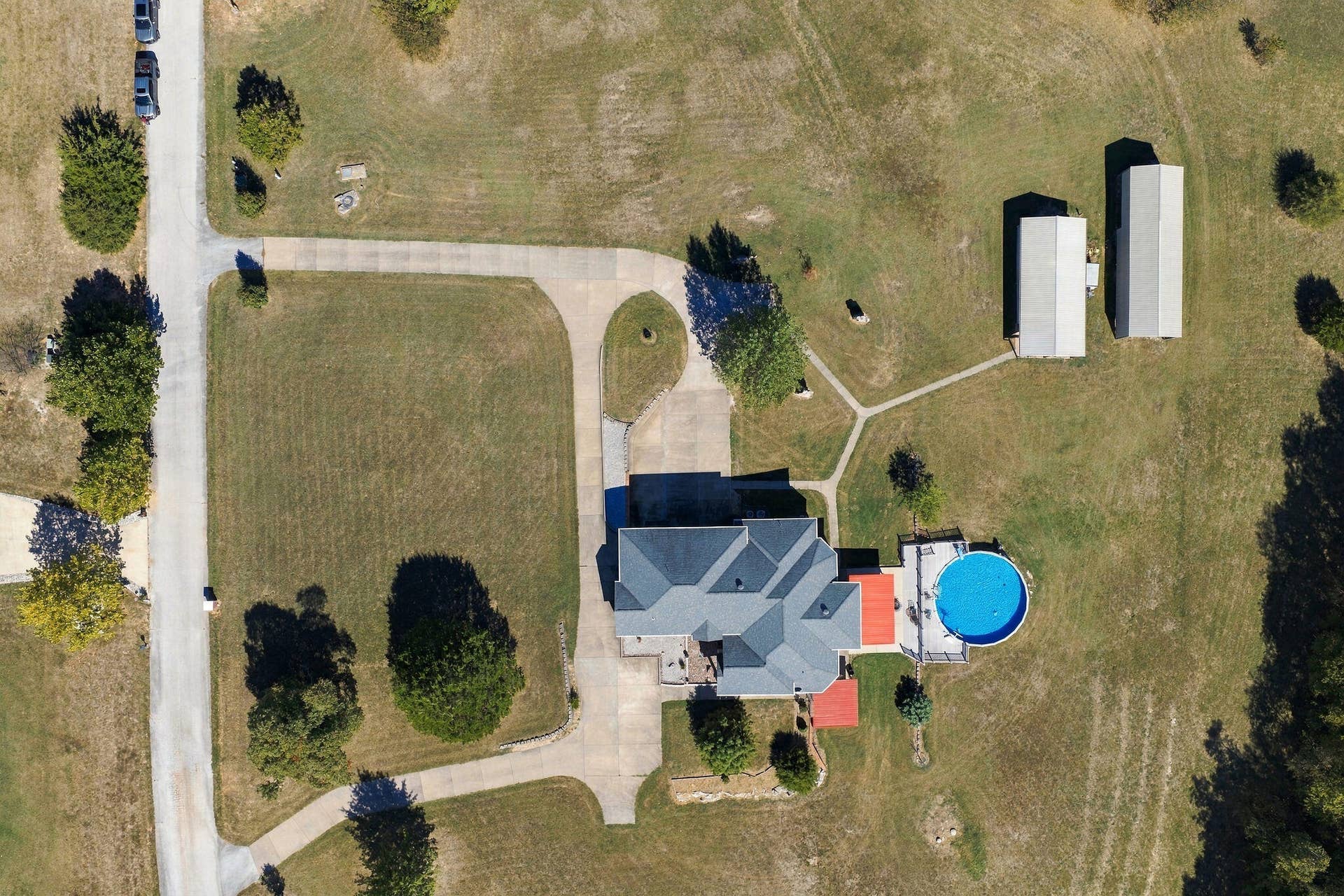 Overhead of 2.67 acres