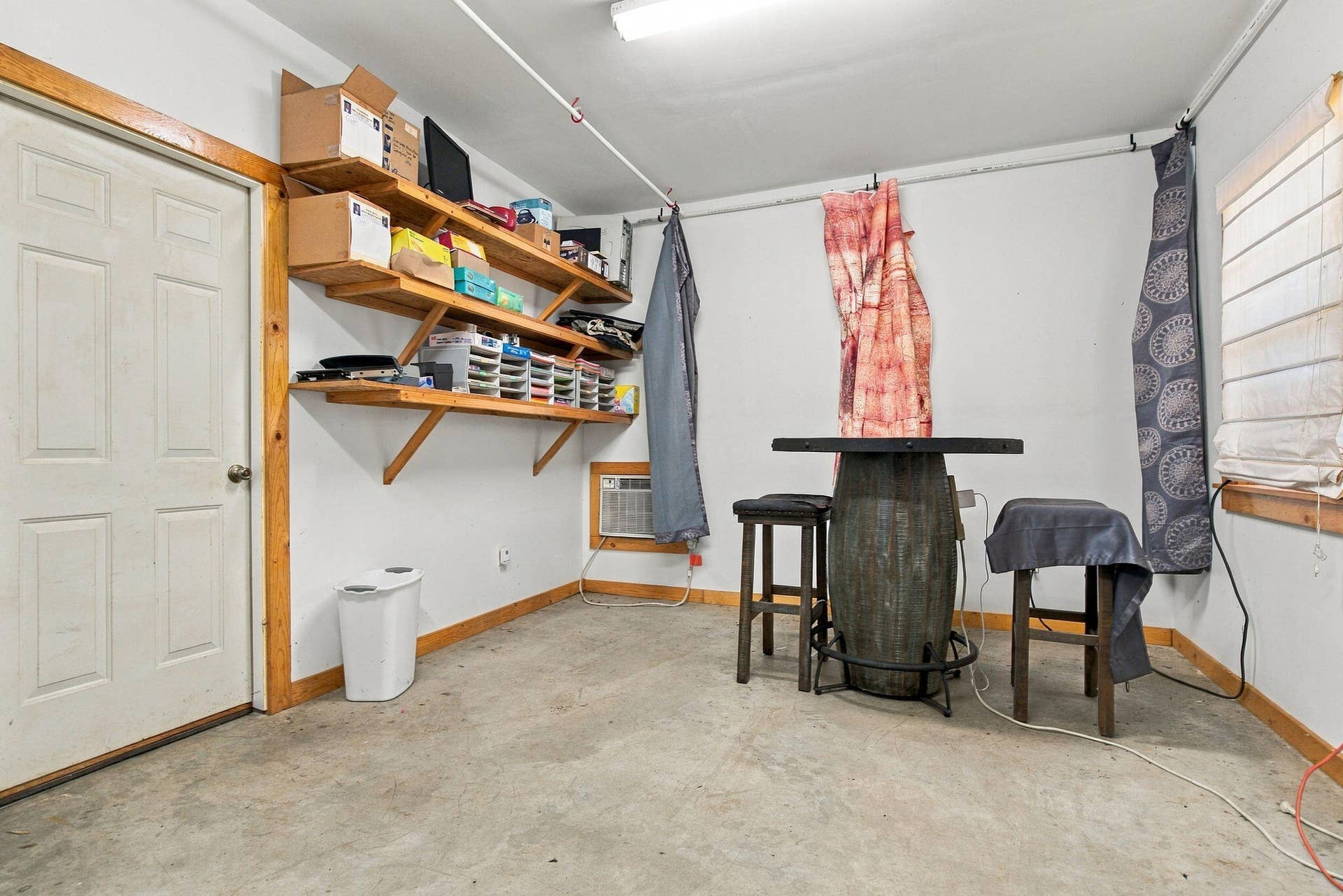 Office area in shop