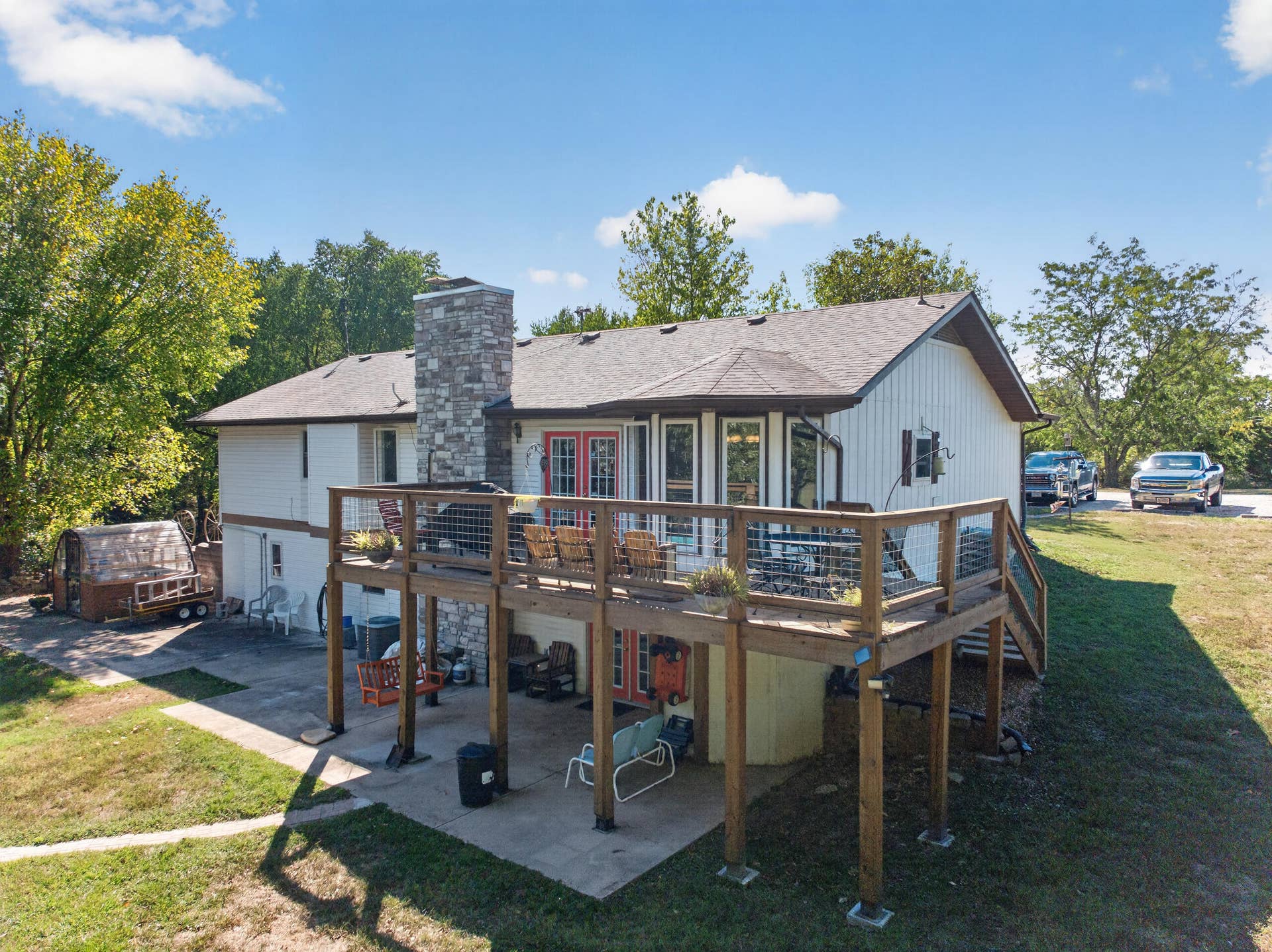 1144 Keystone Road, Reeds Spring, MO 65737 New Back Deck